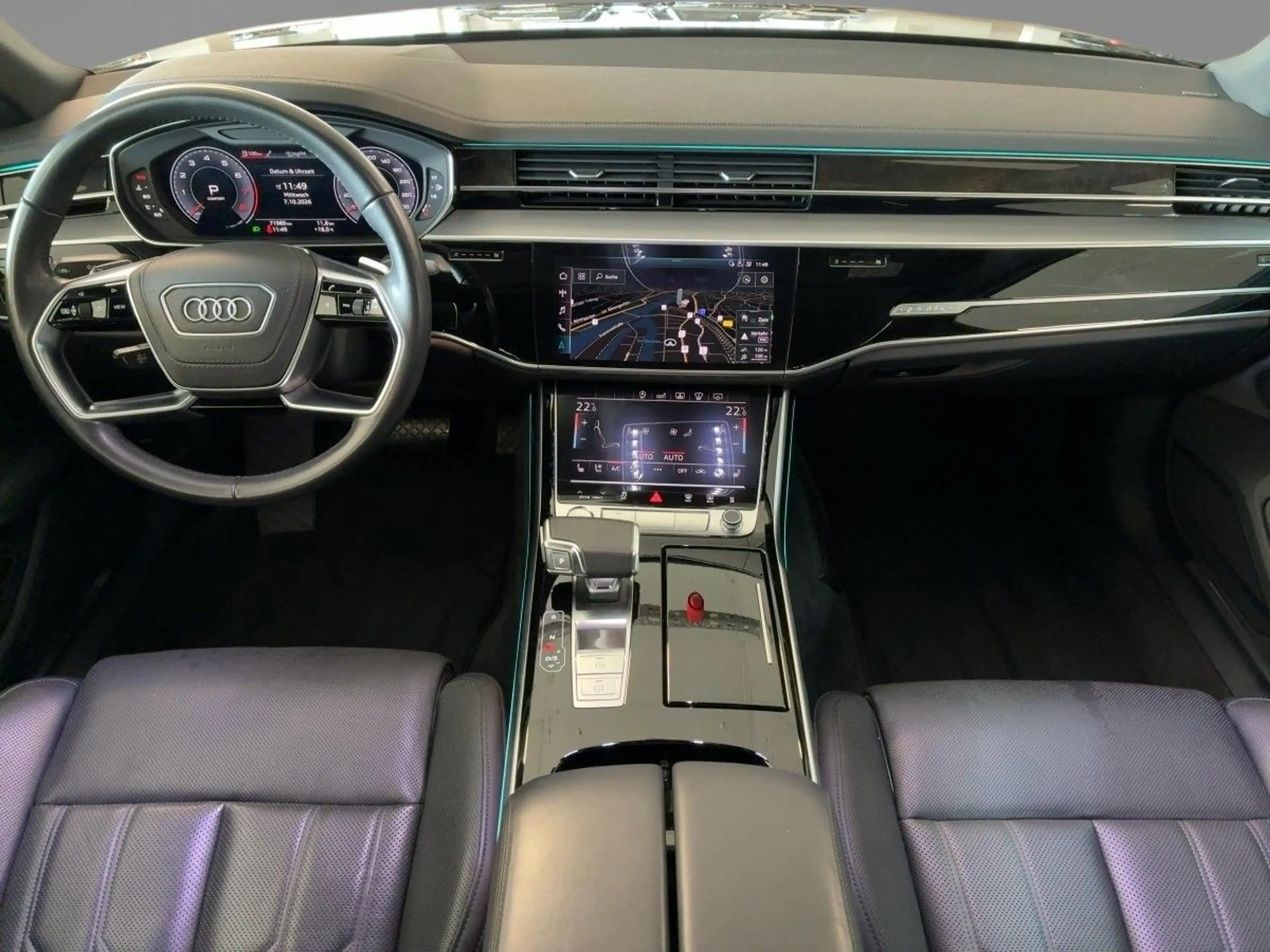 Audi A8 Lang 55 TFSI quattro tiptronic VirtualCockpit — photo 7