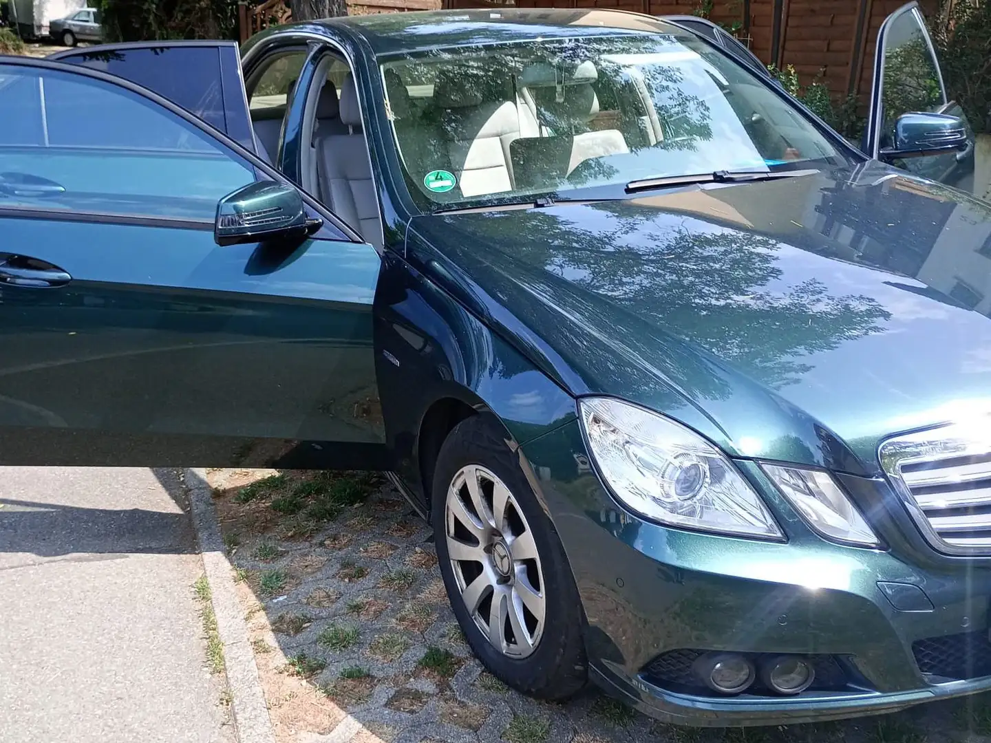 Mercedes-Benz E 220 E-Klasse Diesel CDI DPF BlueEFFICIENCY Avantgarde Grün - 2