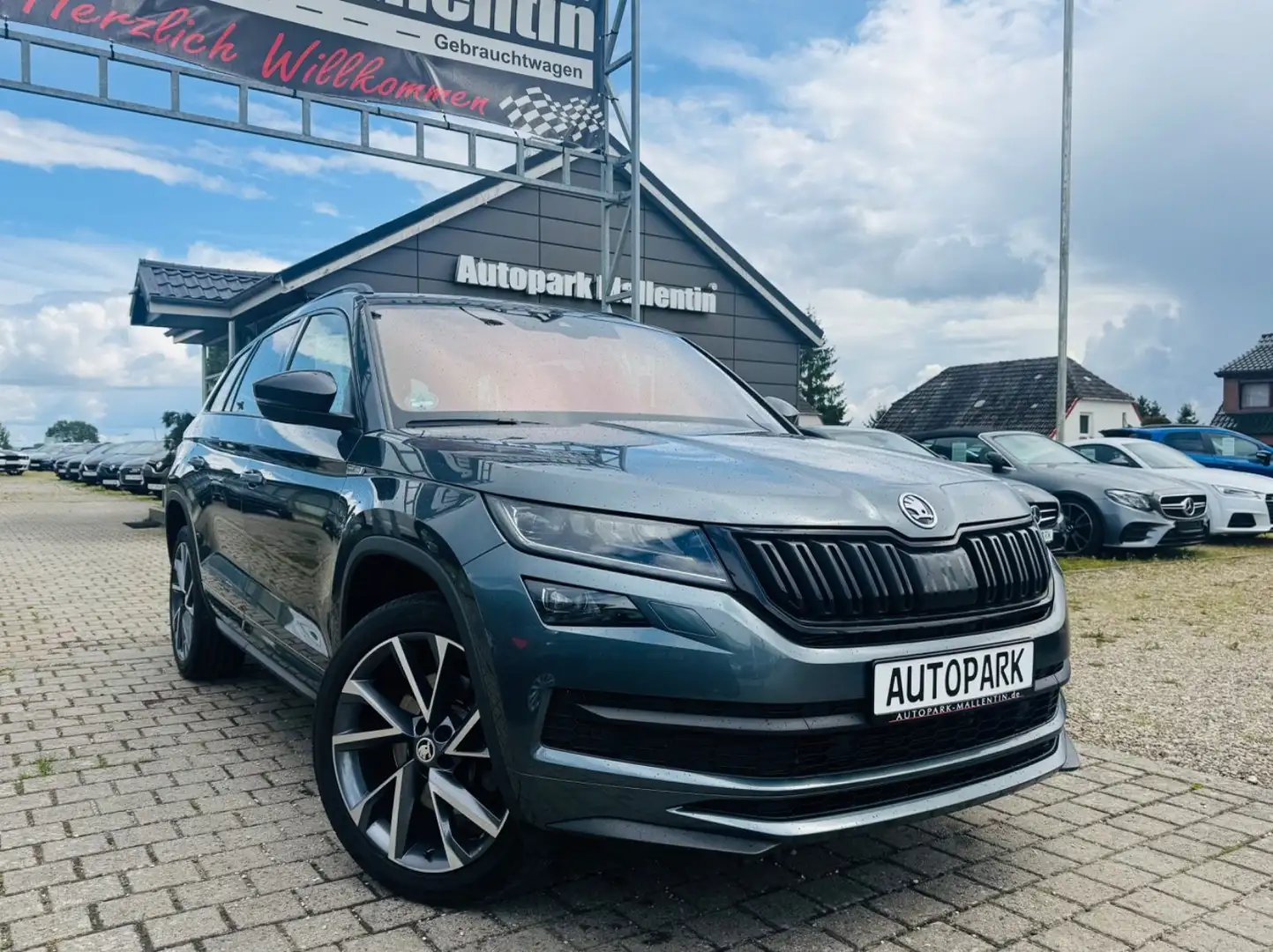 Skoda Kodiaq Sportline 4x4 *LEDER*KAMERA*AHK*LED* Gris - 1