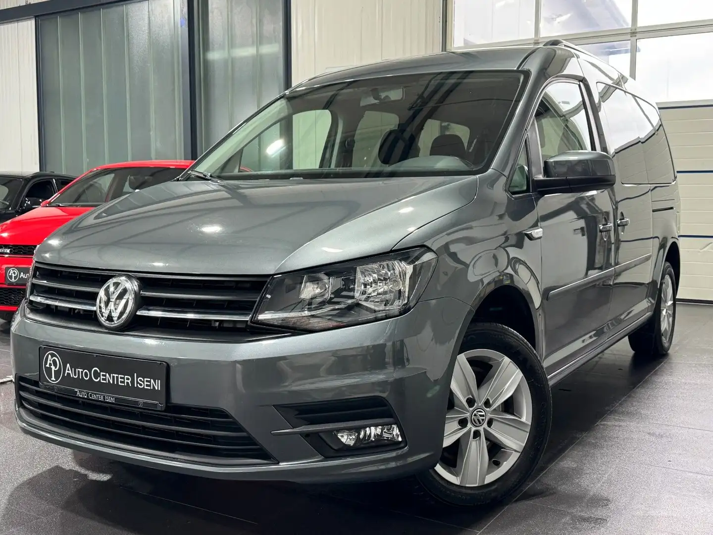 Volkswagen Caddy Maxi BMT | 7-SITZER | NAVI | AHK | ALU | Gri - 1