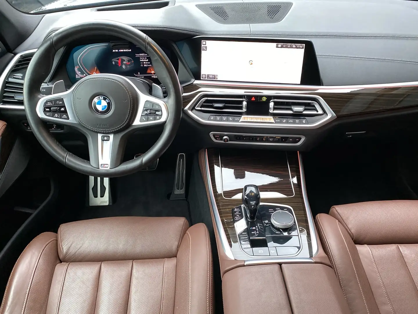 BMW X5 M 50d AHK/LASER/MASS/HUD/hk/360/S-LÜFT/AKUSTIK Zwart - 2