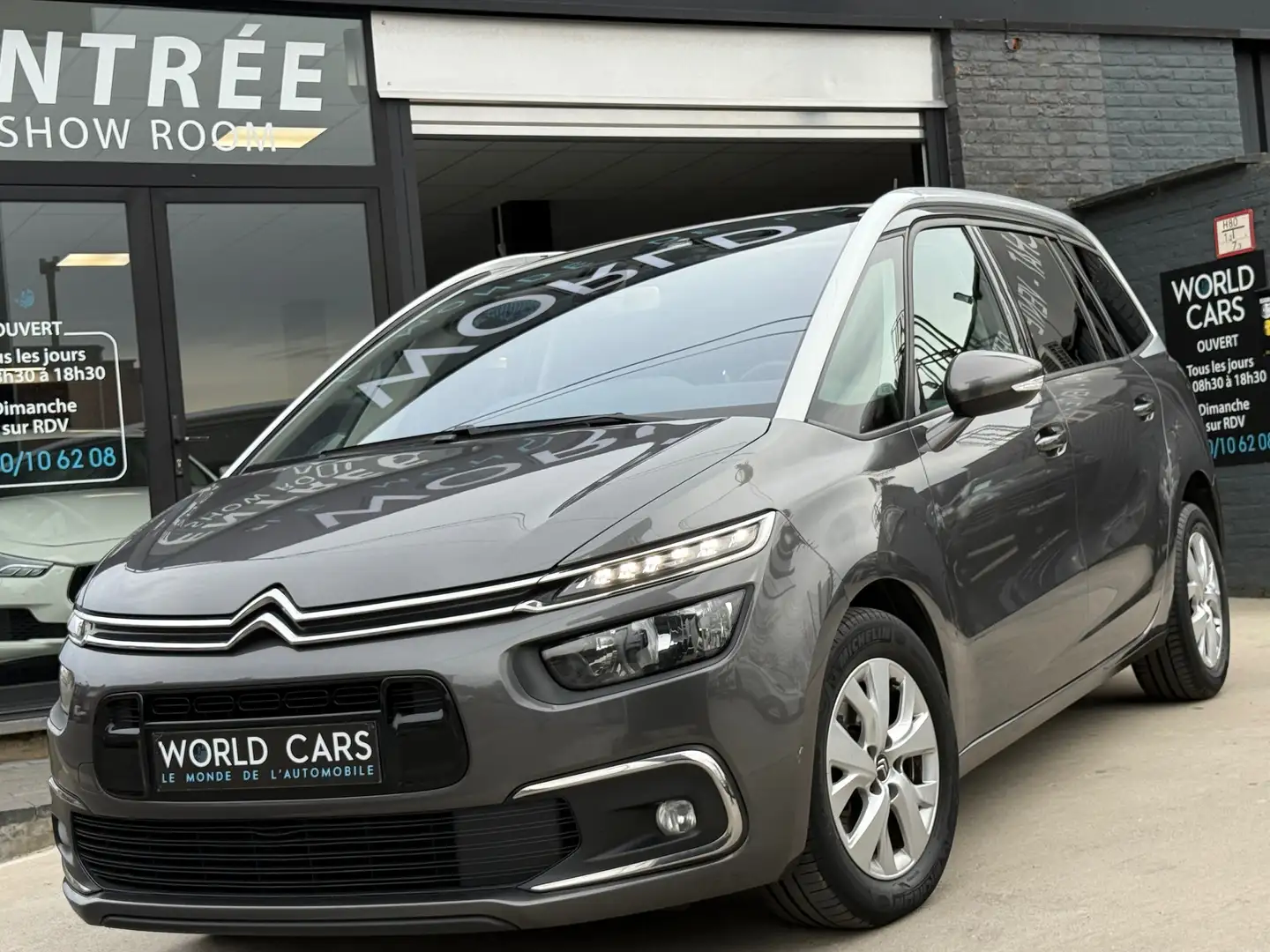 Citroen C4 SpaceTourer 1.5 BlueHDi 7PLACES CAMERA NAVIGATION GARANTIE Gris - 1