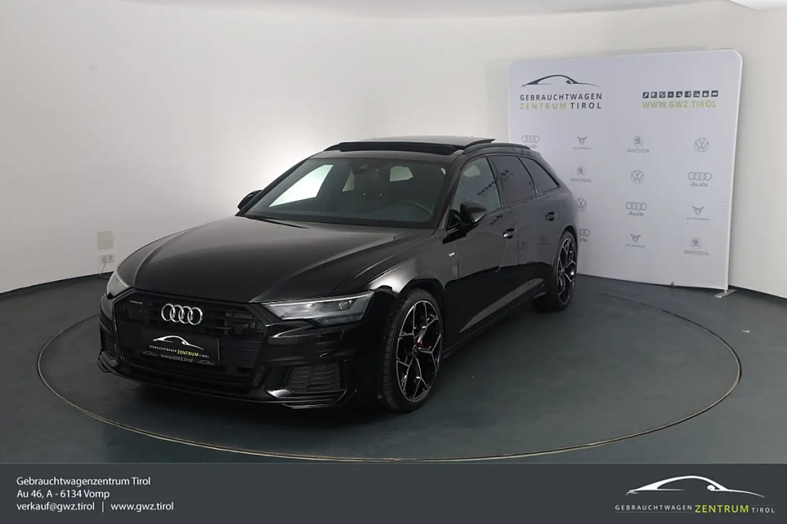 Audi A6 Avant 40 TDI quattro S-tronic 3x S LINE AHK PAN... Noir - 1