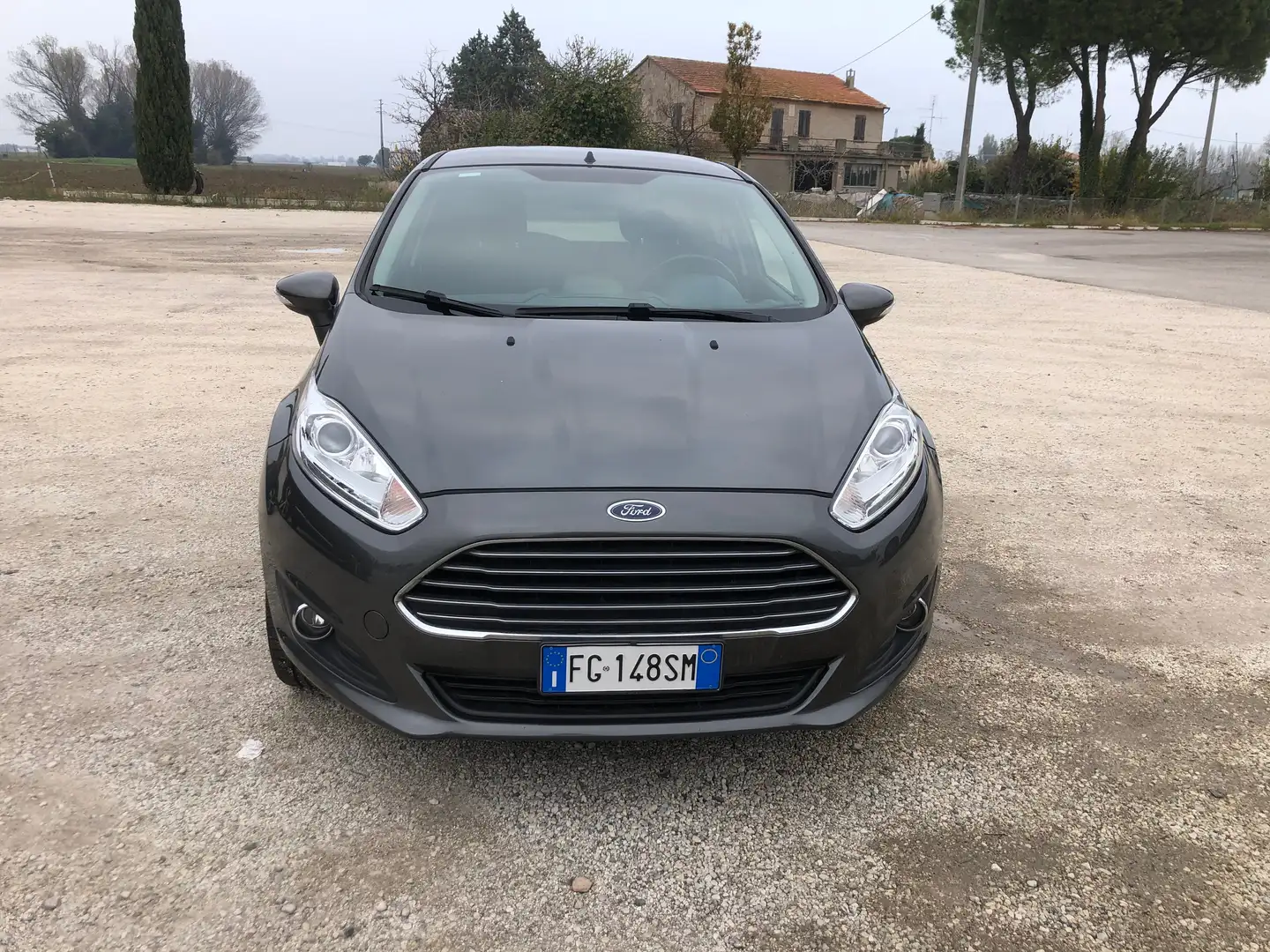 Ford Fiesta Fiesta VI 2013 5p 1.5 tdci Plus 75cv E6 Gris - 2
