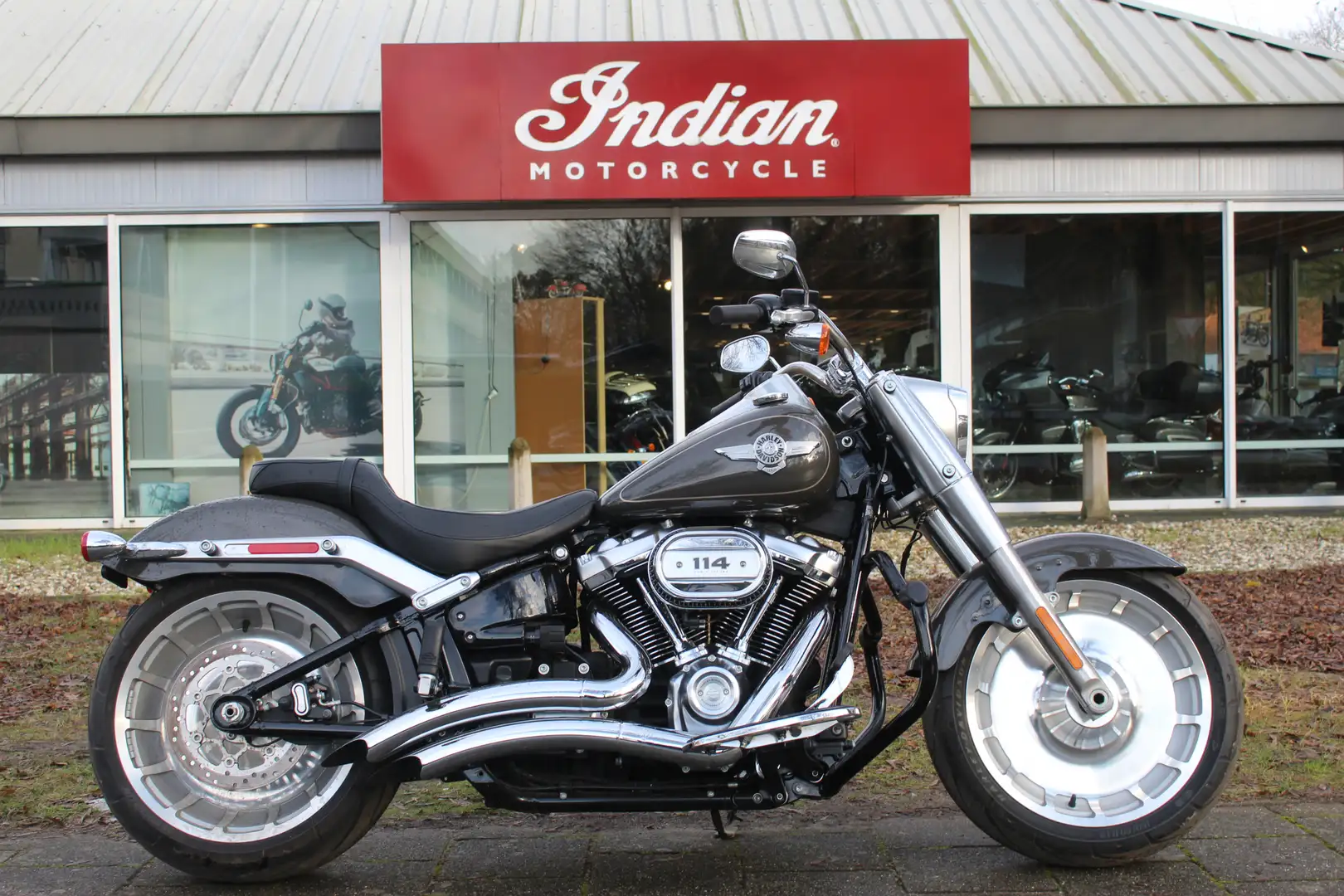 Harley-Davidson Fat Boy FLFBS Gri - 1