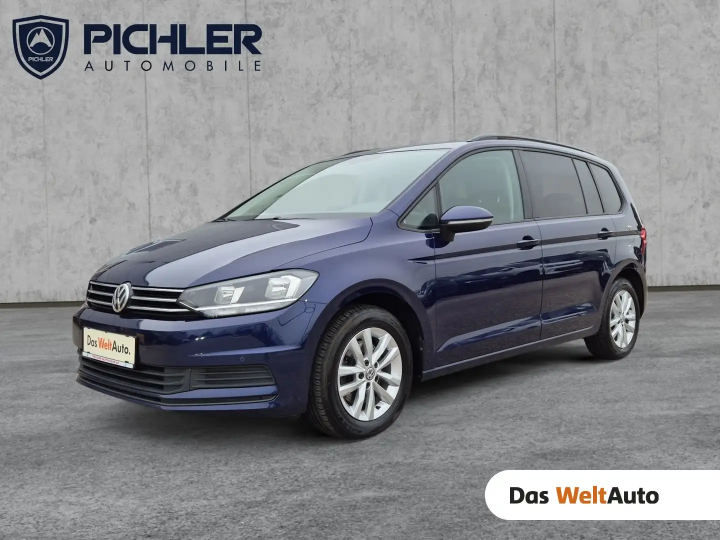Volkswagen Touran Comfortline TDI SCR Azul - 1