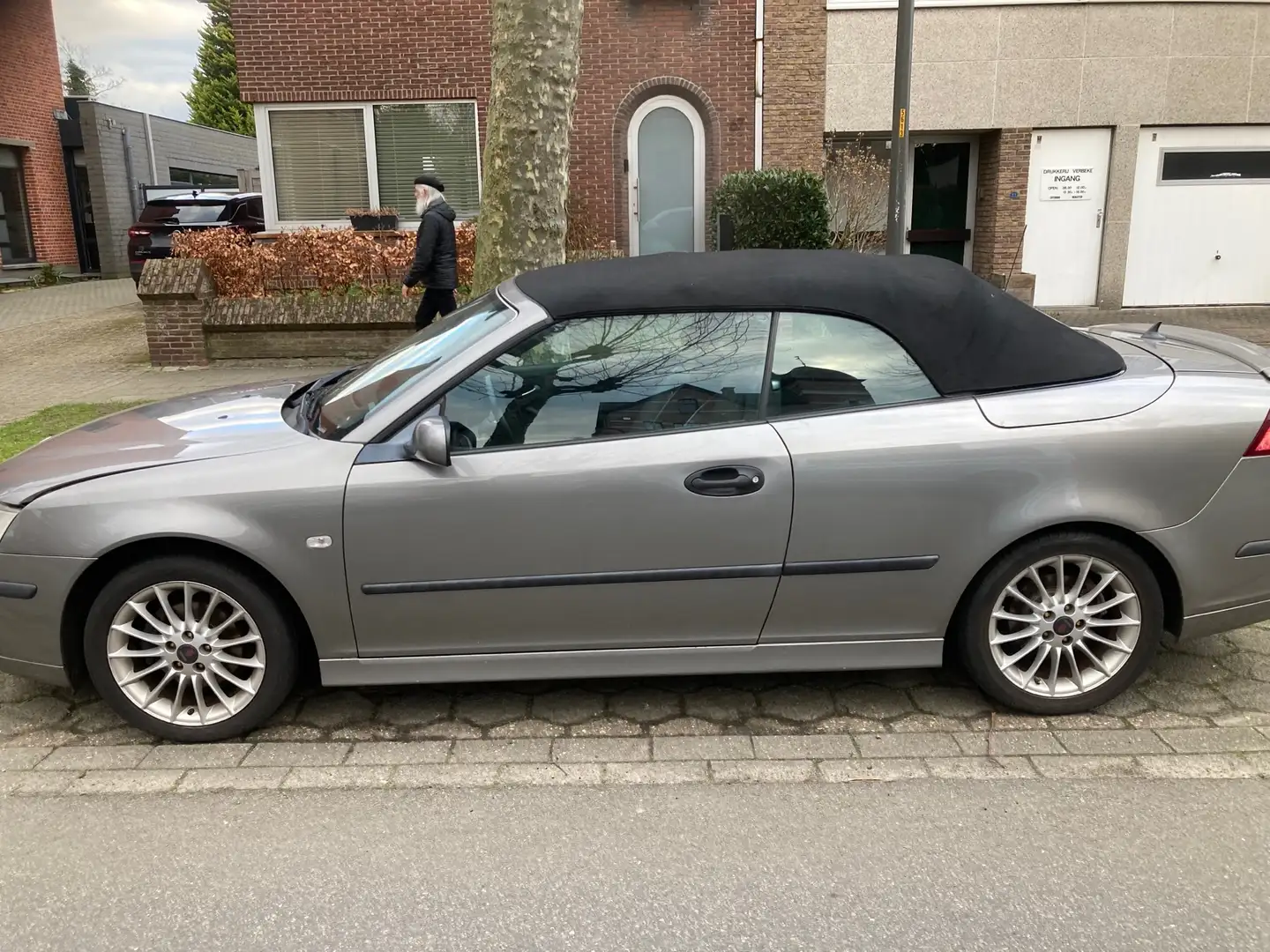 Saab 9-3 2.0 t Cabrio Aut. Vector Argent - 2