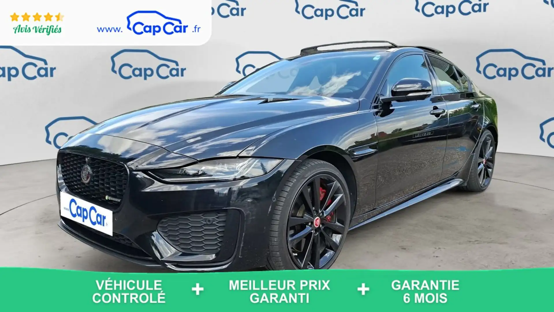Jaguar XE 2.0 D200 204 MHEV AWD BVA8 R-Dynamic Black - Toit  Noir - 1