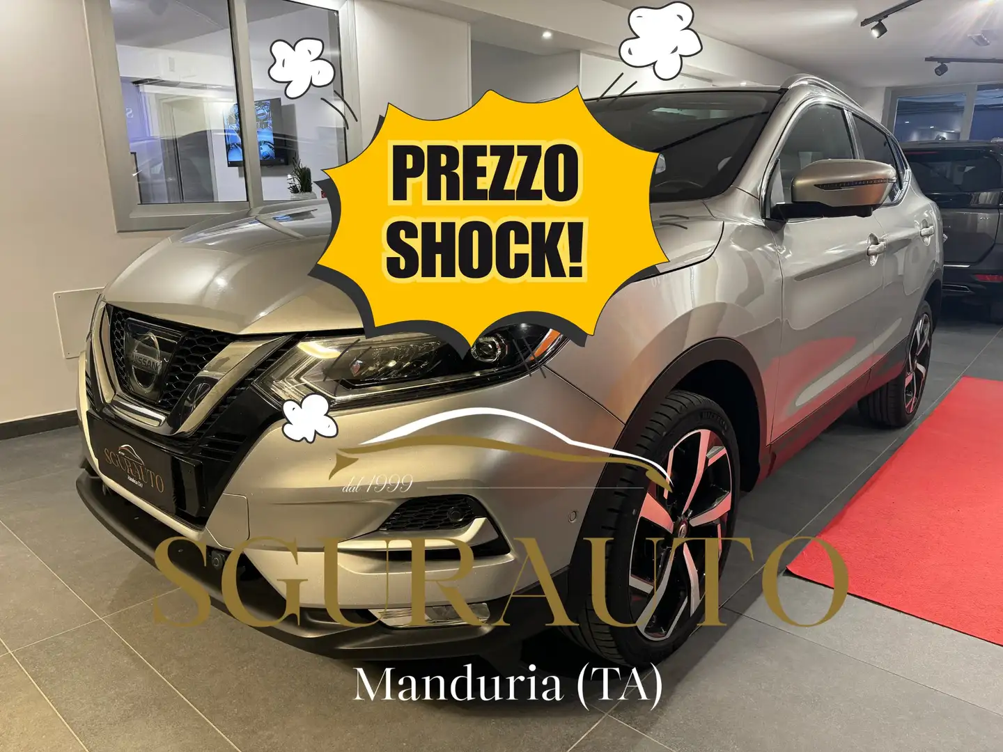 Nissan Qashqai 1.5 dci Tekna 110cv 2018 Grigio - 1