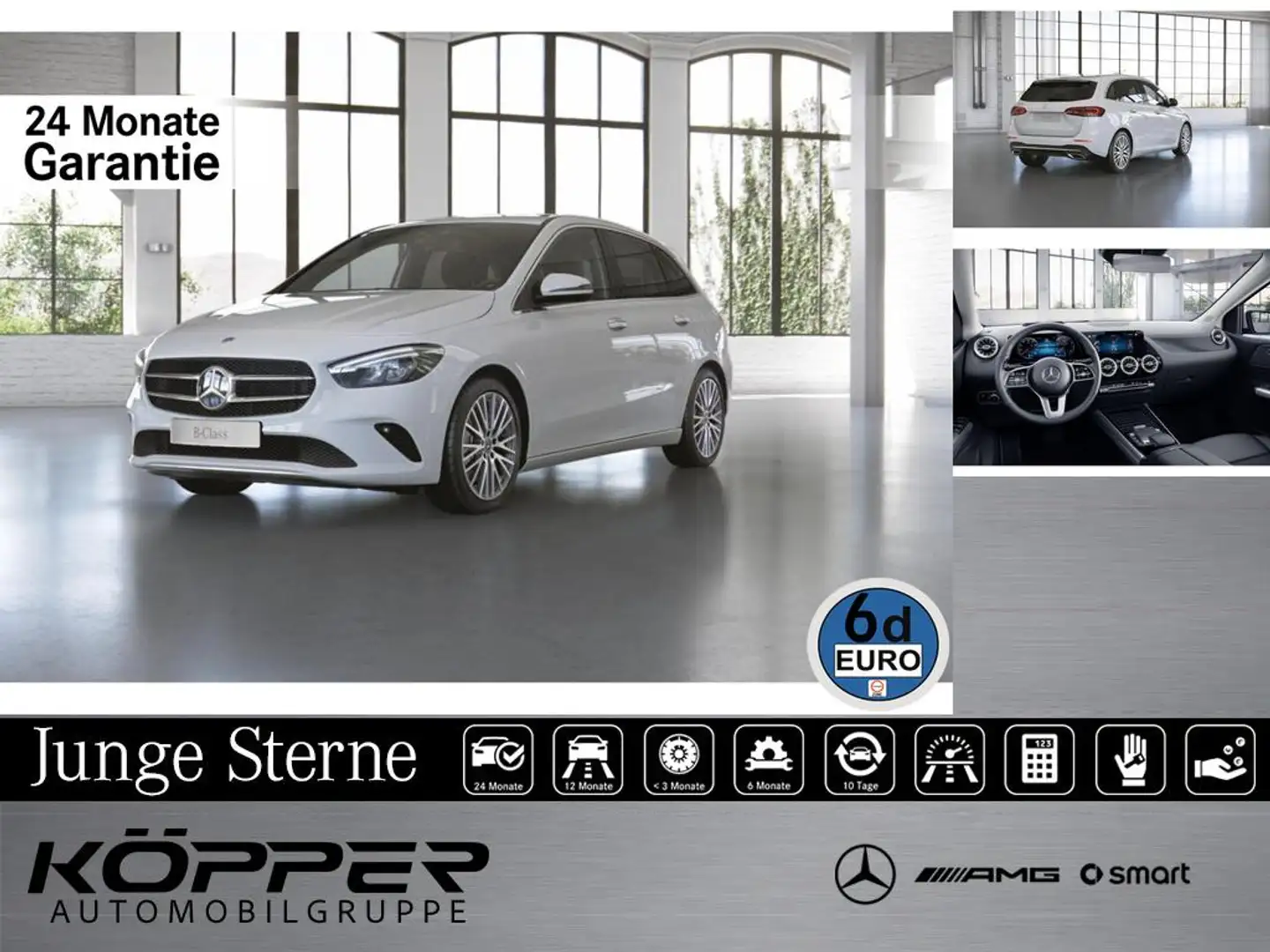 Mercedes-Benz B 250 Progressive AHK Distronic Kamera LED Wit - 1