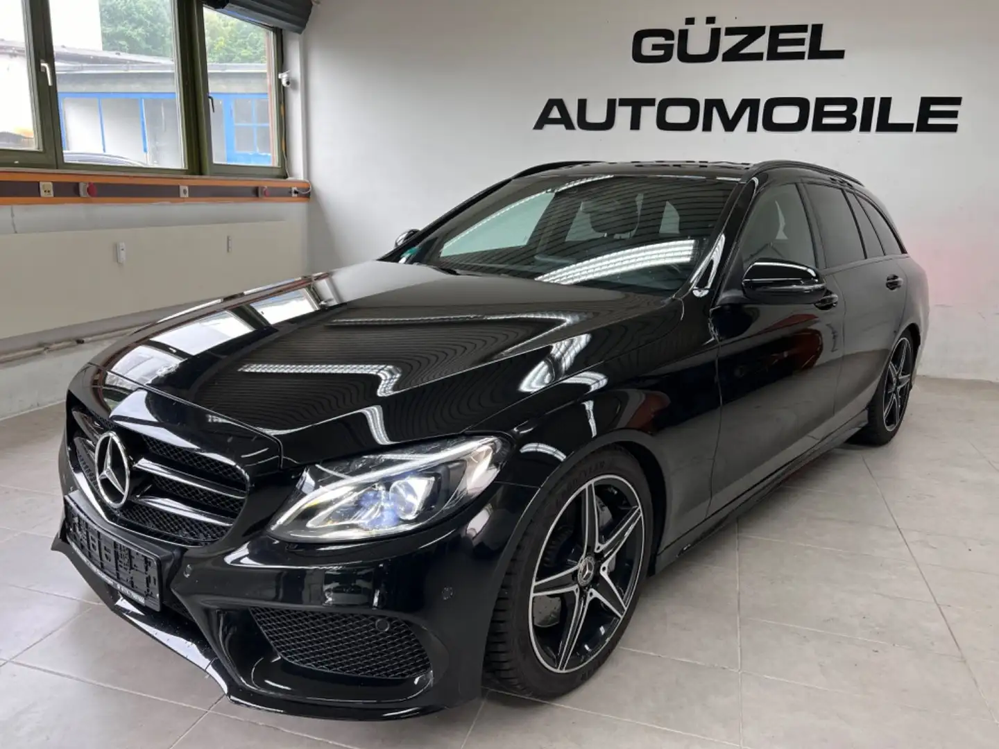 Mercedes-Benz C 250 T CGI AMG LINE/KAM/TOT/LED/LEDER/SHZ/NIGHT Чёрный - 2
