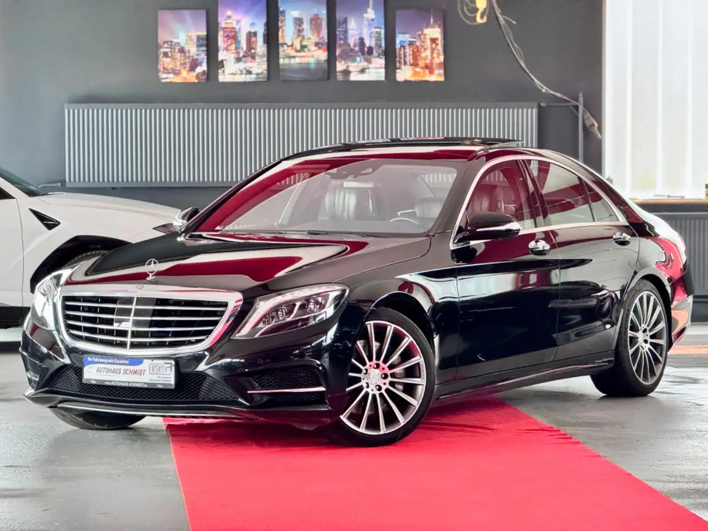 Mercedes-Benz S 350 d AMG Line 4Matic Pano Distronic HeadUp 360 Noir - 1