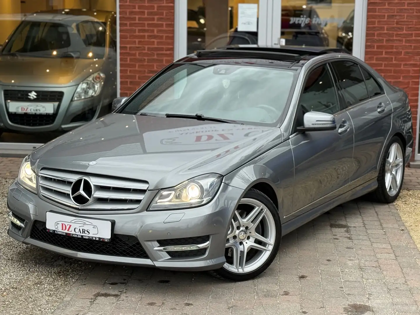 Mercedes-Benz C 350 PACK-AMG 265PK |✅PANO DAK | XENON | NAVI | LEDER Gris - 2