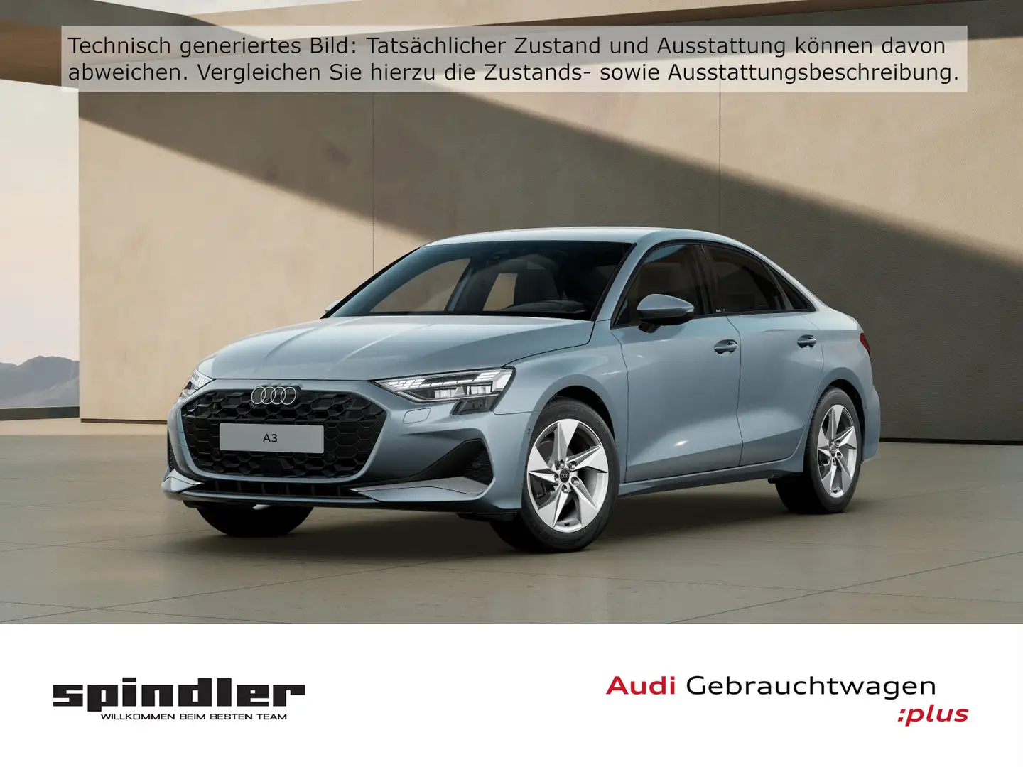Audi A3 advanced 35TDI S-tronic / Navi, LED Grau - 1
