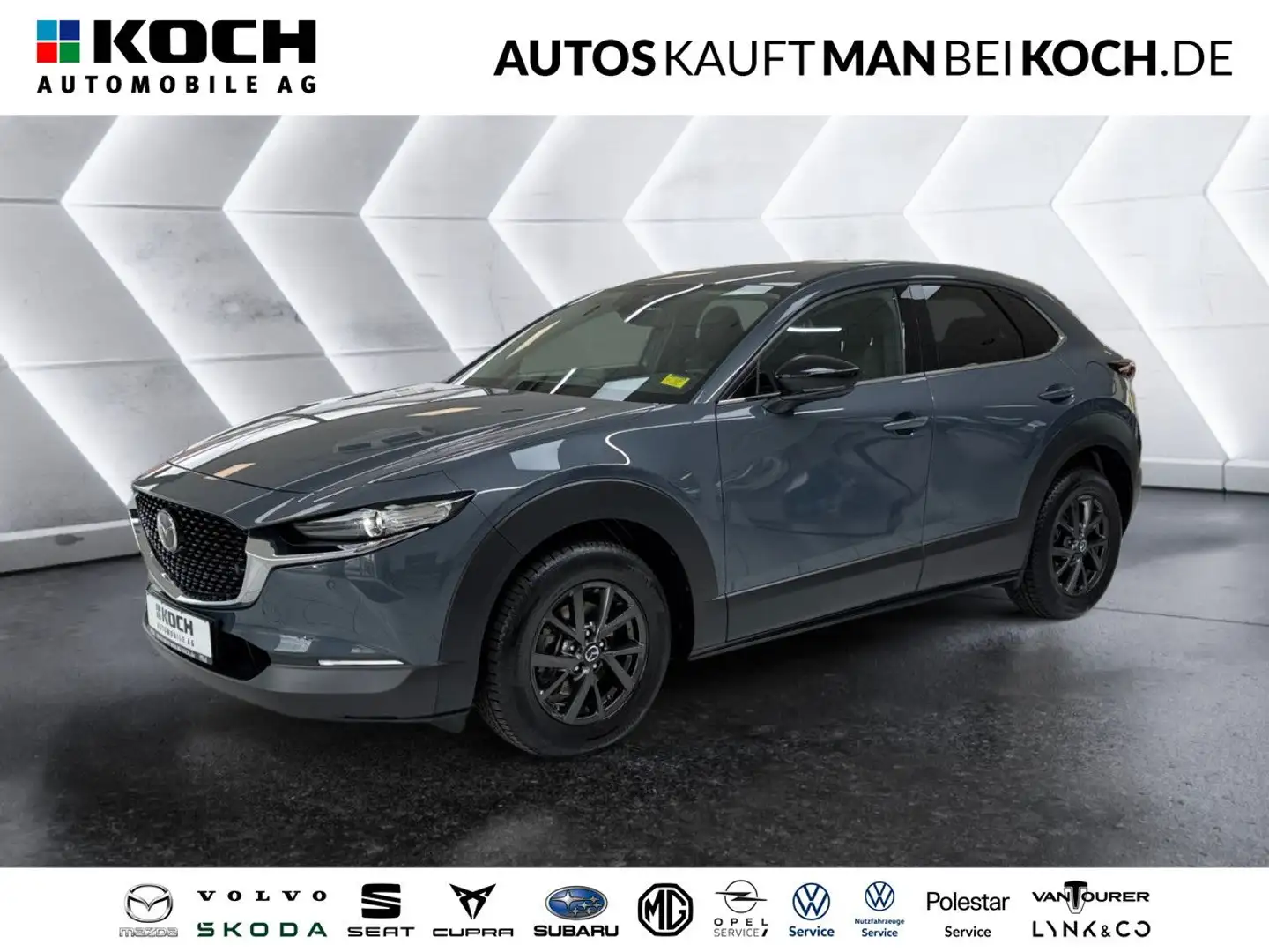 Mazda CX-30 e-SKYACTIV-G 2.0 M Hybrid Homura ACC LED SHZ Grijs - 1