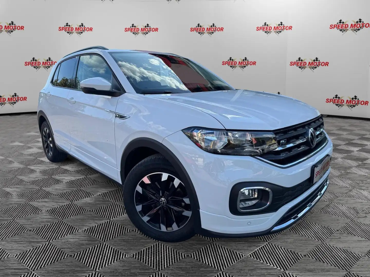 Volkswagen T-Cross 1.0 TSI 95 CV R-Line, PRONTA CONSEGNA ! ! ! Blanc - 1