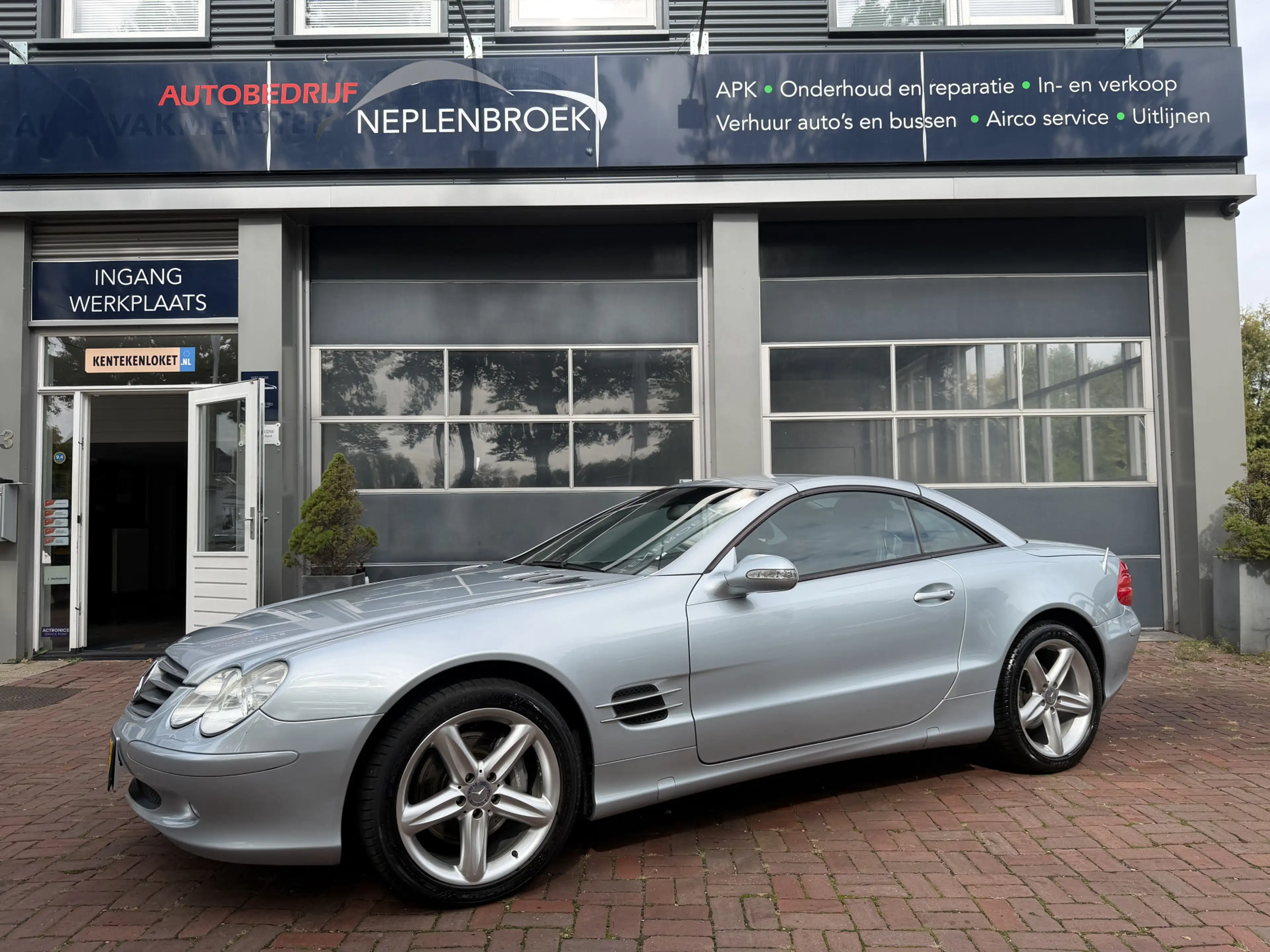 Mercedes-Benz SL 500 – 2003 – 128.000 km – 306 PK – VOL OPTIE! ⭐