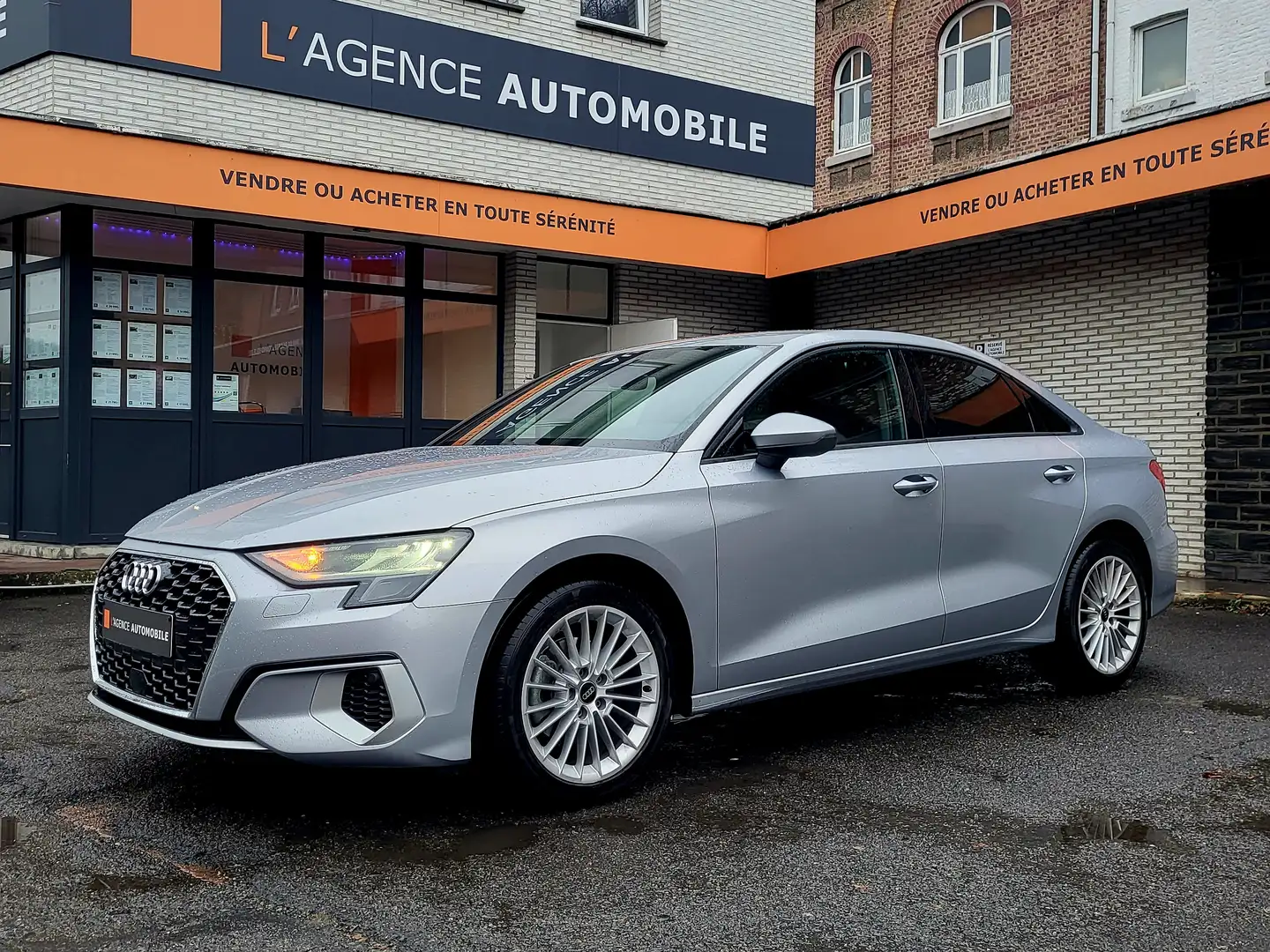 Audi A3 30TFSI SEDAN Stronic ACC CAMERA GARANTIE 2028 Zilver - 2