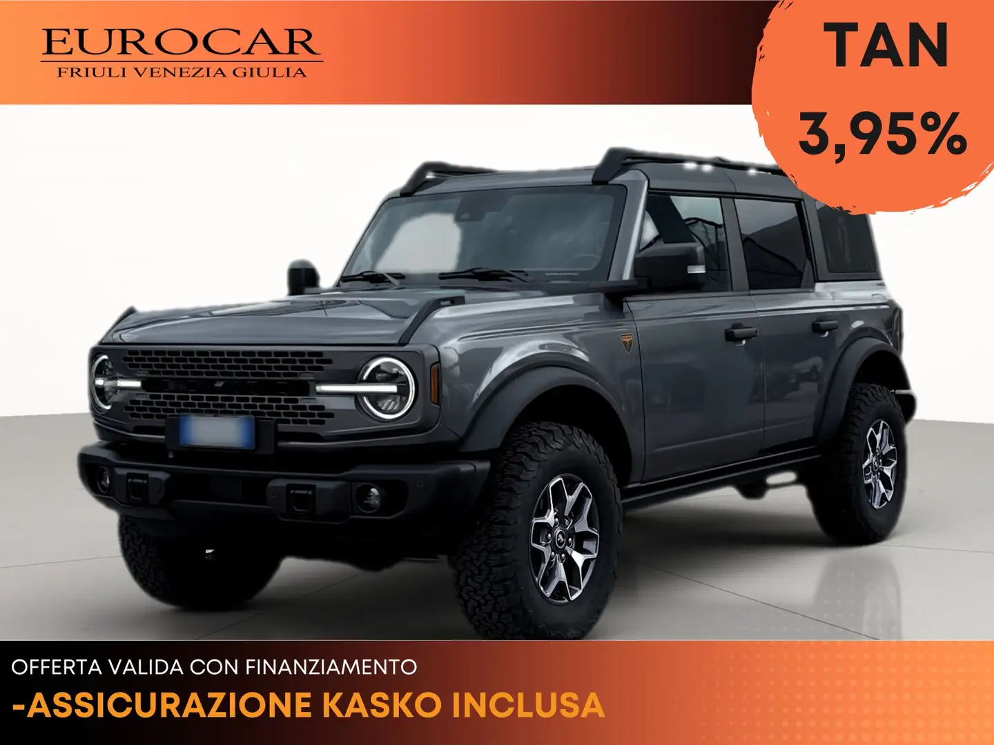 Ford Bronco 2.7 ecoboost v6 badlands 4x4 335cv auto Gri - 1