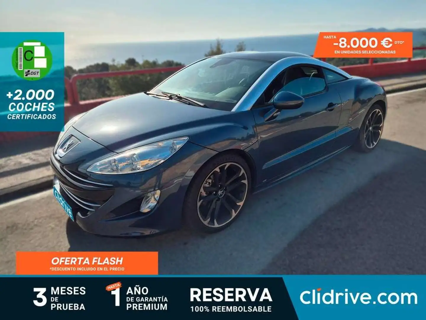 Peugeot RCZ 1.6 THP 156cv Azul - 1