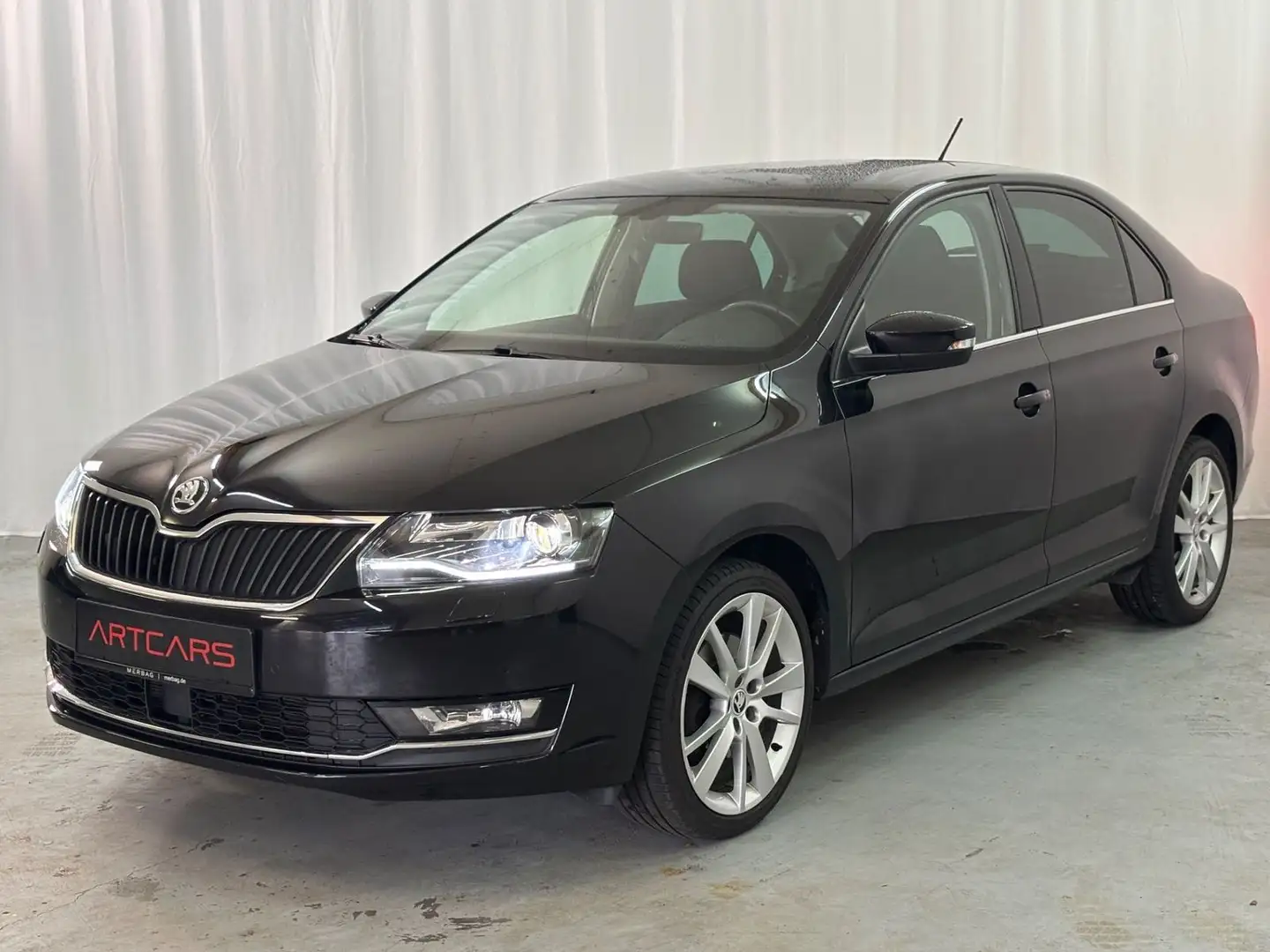 Skoda Rapid/Spaceback 1.0 TSI DSG Clever AHK KAMERA NAVI Negro - 2
