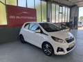 Peugeot 108 Allure*Klimaanlage*Sitzheizung*Scheckheft* Weiß - thumbnail 4