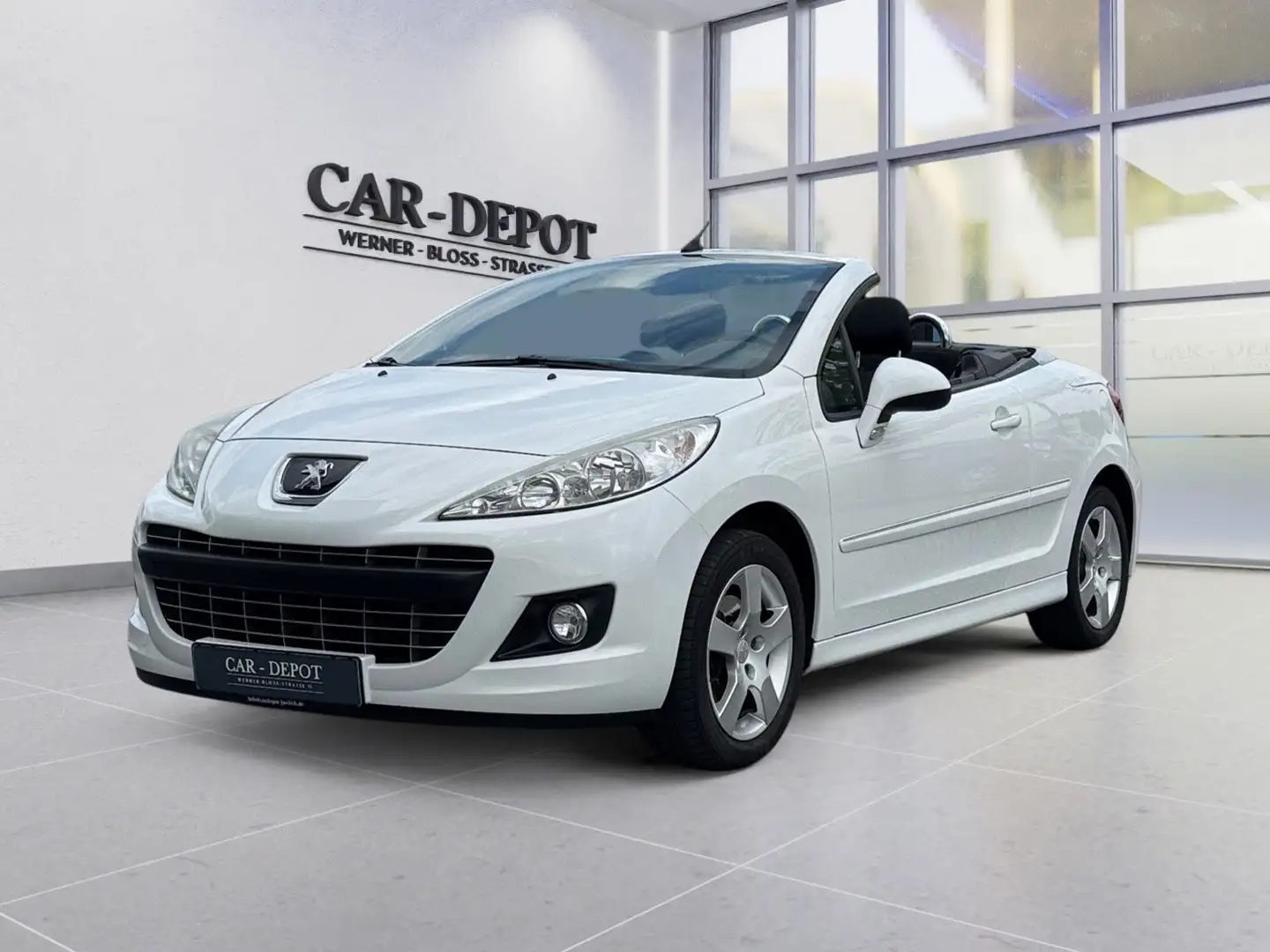 Peugeot 207 CC Cabrio-Coupe Platinum*KLIMA*USB*SHZ*SPORT Szürke - 1