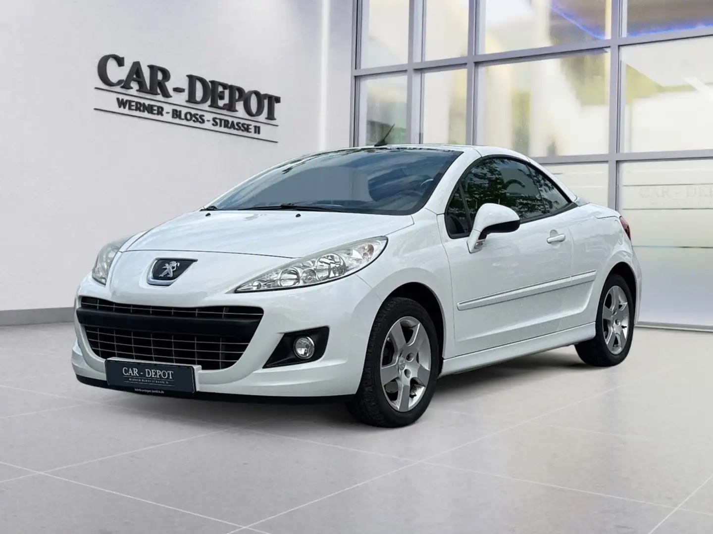 Peugeot 207 CC Cabrio-Coupe Platinum*KLIMA*USB*SHZ*SPORT Szürke - 2