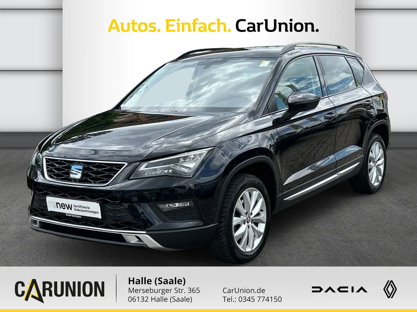 SEAT Ateca 1.5 TSI ACT DSG OPF Style Anhängekupplung Schwarz - 1