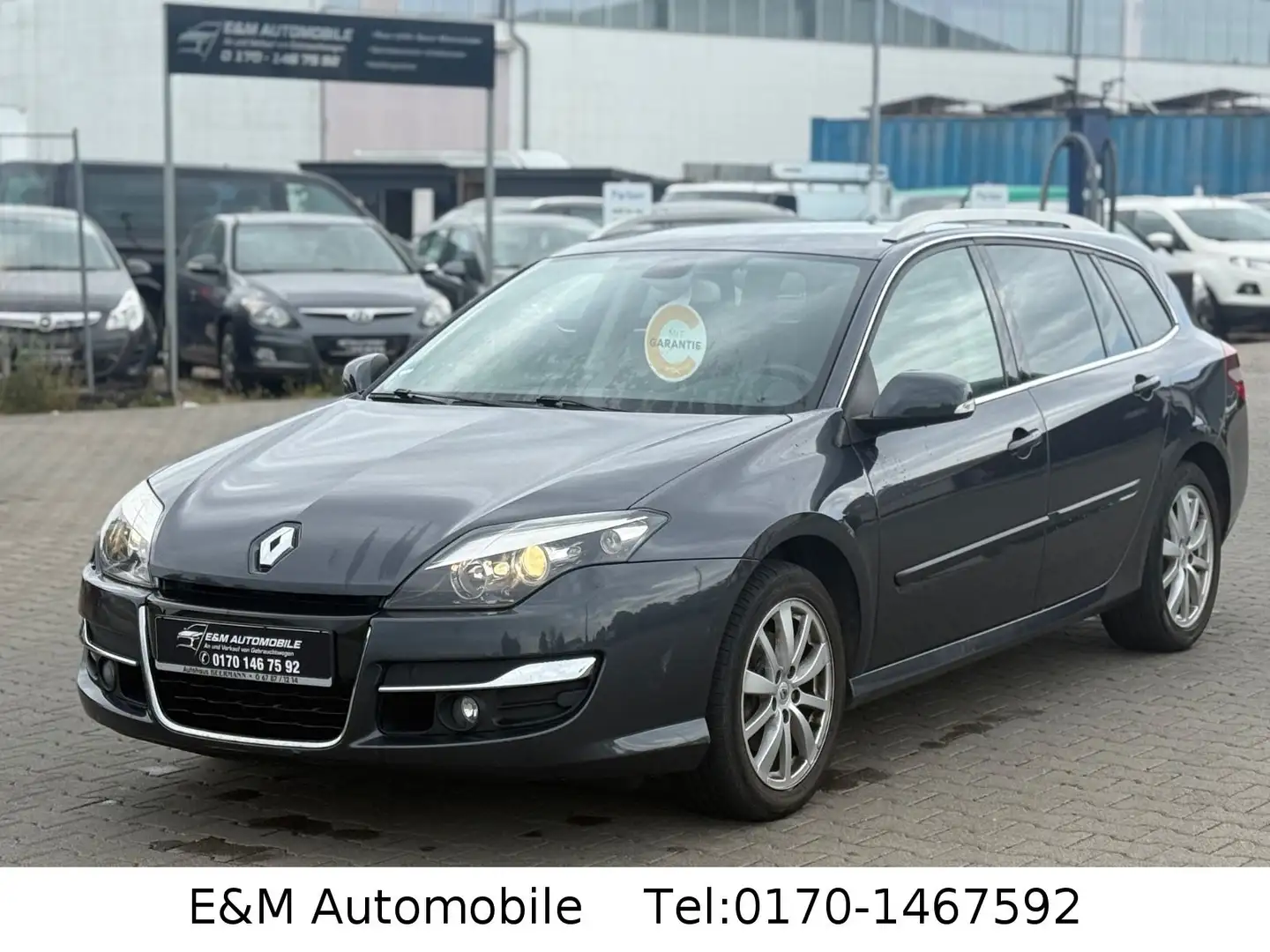 Renault Laguna III Dynamique+TEILLEDER+NAVI+HU NEU+ Grijs - 1