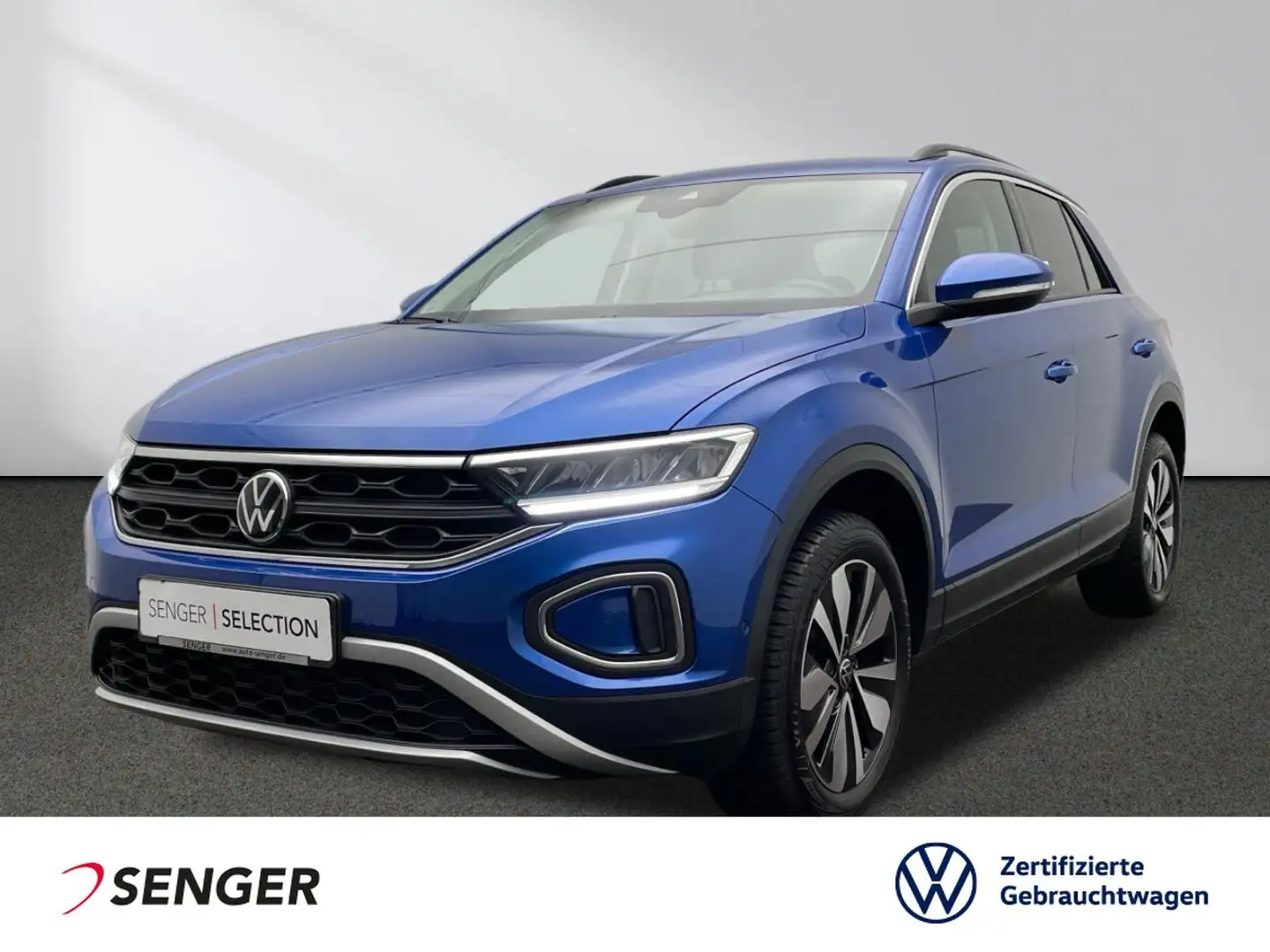 Volkswagen T-Roc Life 1.0 TSI CarPlay LED AHK Move Sitzhzg. Bleu - 1