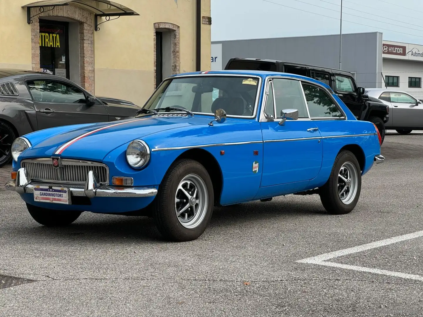 MG MGB MGB GT COUPÉ ASI – SCARICO SPORTIVO Blu/Azzurro - 1