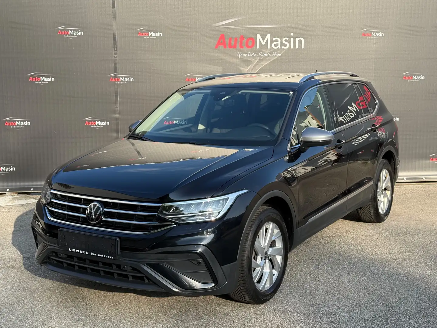 Volkswagen Tiguan Allspace Life // 7-Sitzer // WERKSGARANTIE bis 09/2026 // Zwart - 1