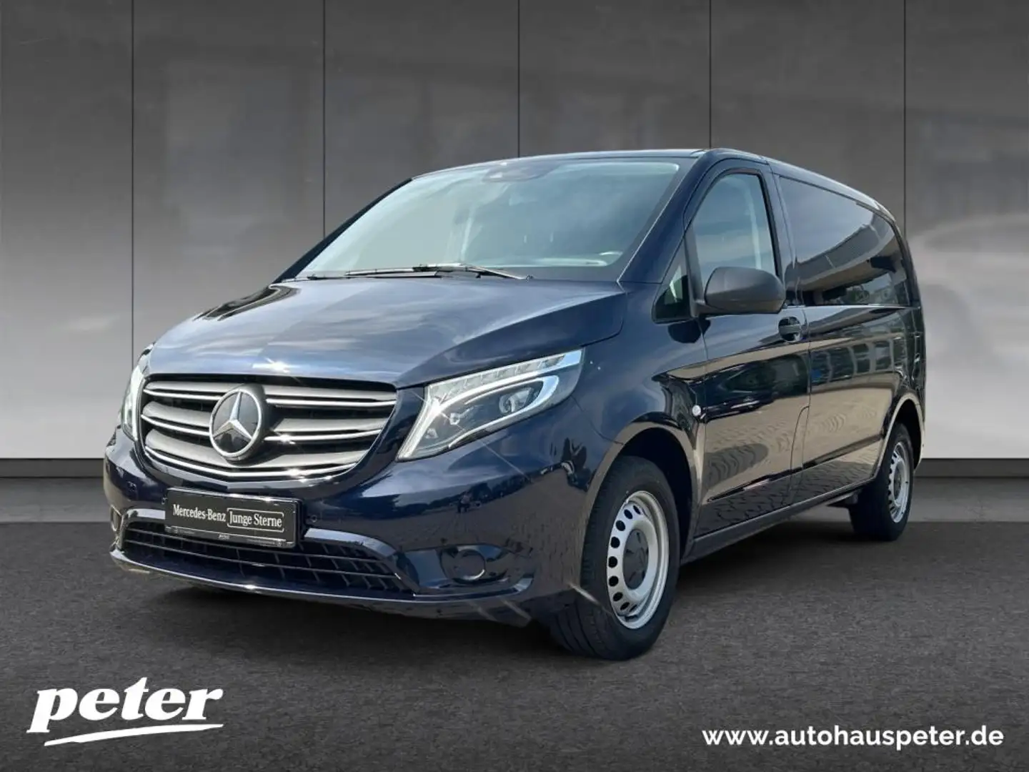 Mercedes-Benz Vito 116 CDI Mixto Kompakt KLIMA+LED+AHK Blau - 1
