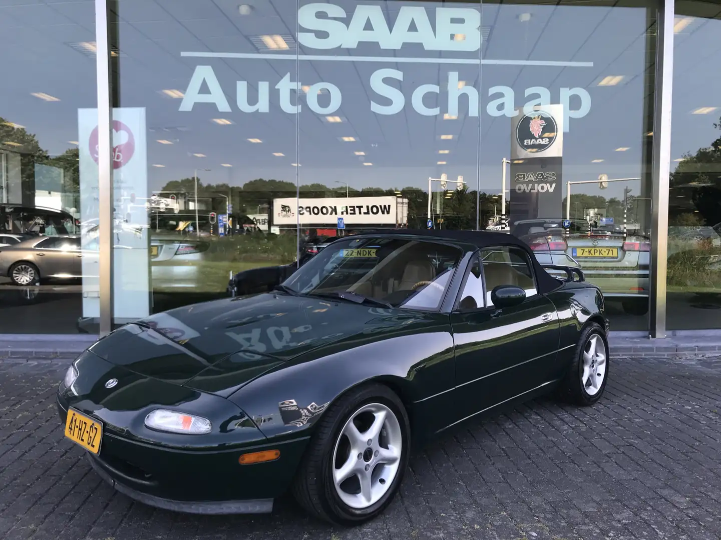 Mazda MX-5 1.6i-16V Cabriolet | Rijklaar | Harde auto Onderho Зелёный - 1