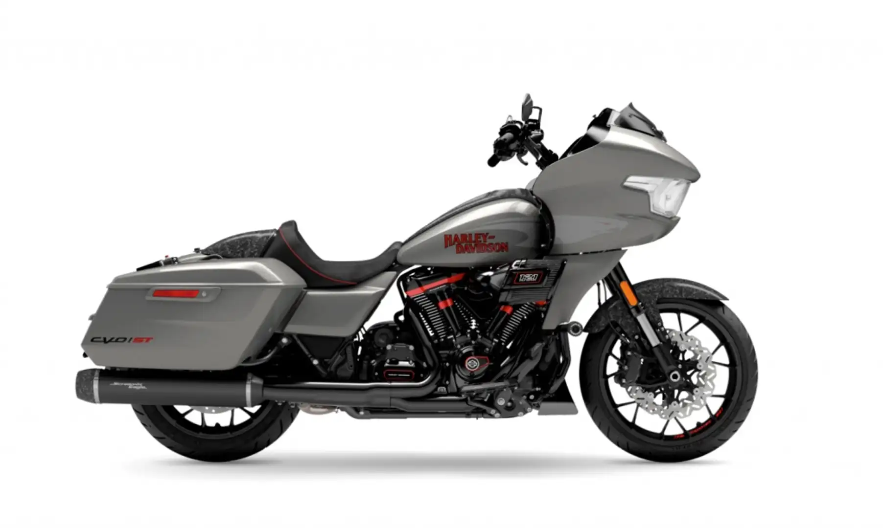 Harley-Davidson Road Glide TOURING CVO ST Argent - 1