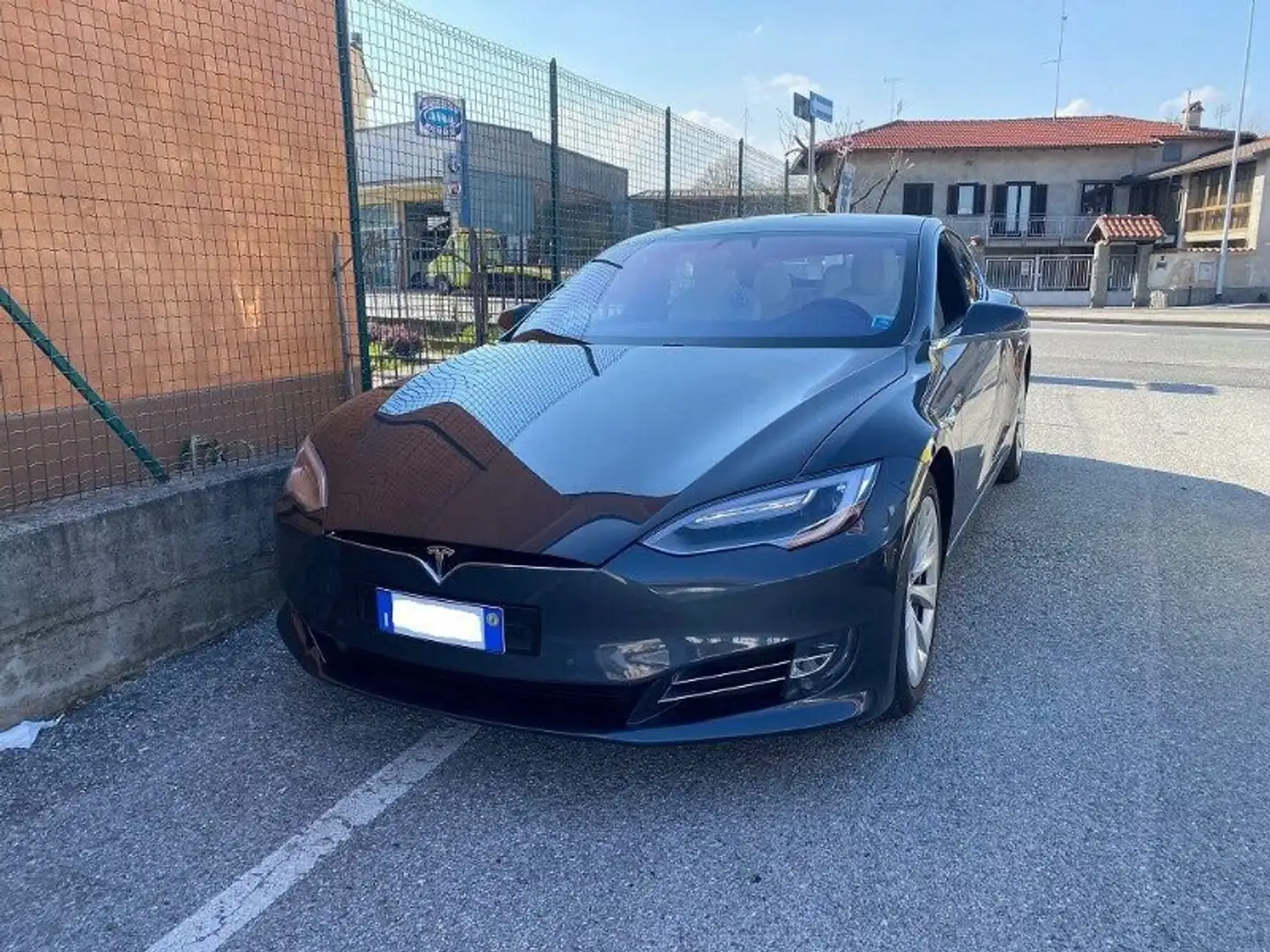 Tesla Model S Model S 100kWh All-Wheel Drive Gris - 1