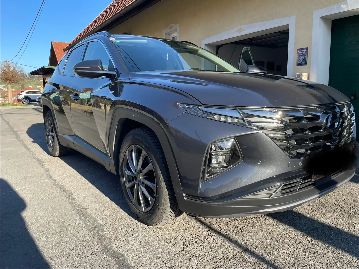 Hyundai TUCSON Tucson 1,6 CRDI 4WD 48V Prestige Line DCT Prestige Line Grau - 1