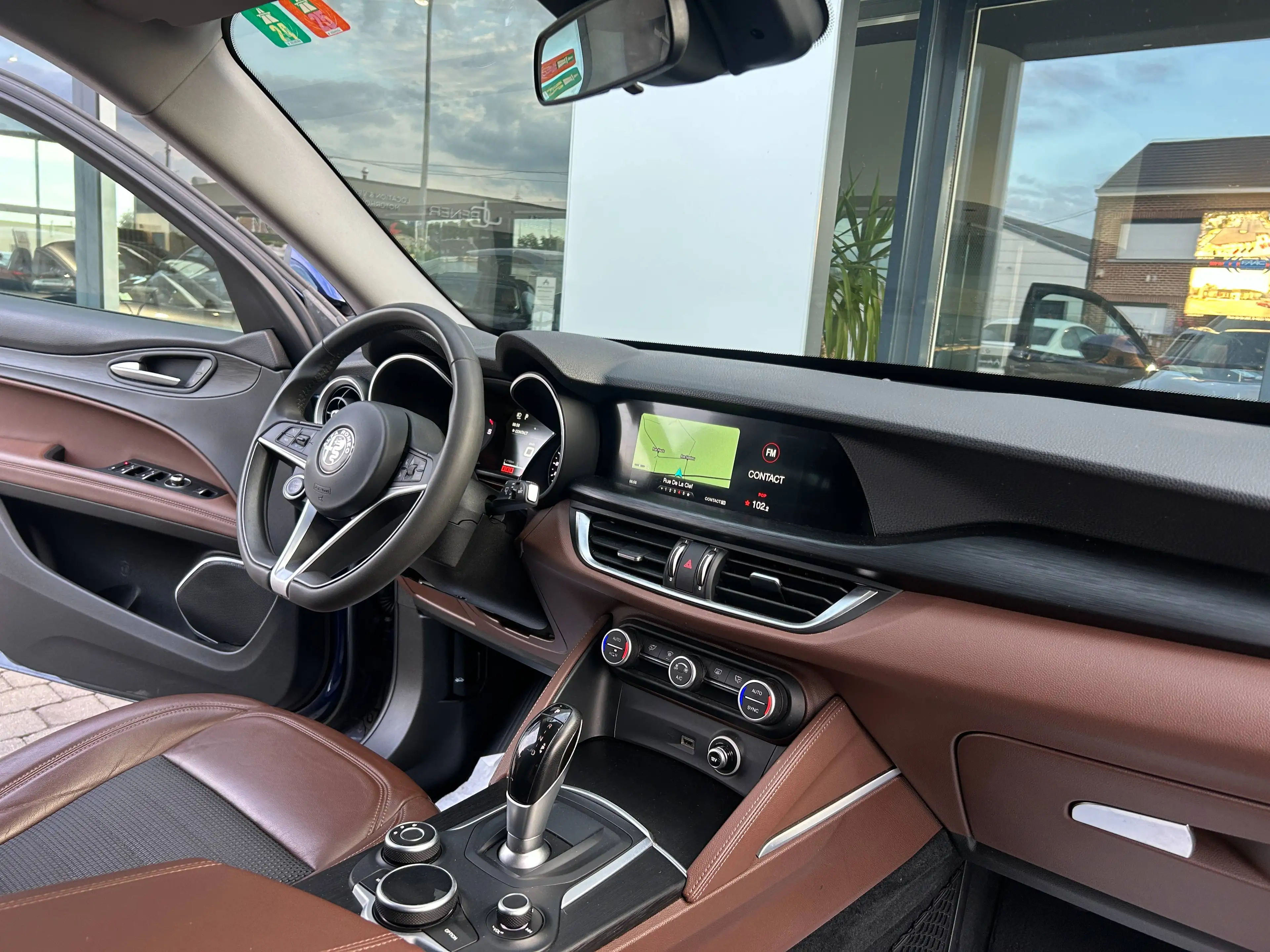 Alfa Romeo Stelvio 2.2 JTD *GARANTIE 12 MOIS*LED*CAMERA*CUIR*GPS* — photo 11
