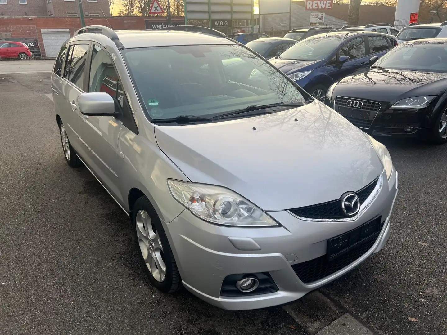Mazda 5 Lim. 2.0 Active"Leder"Xenon"7-Sitzer"Kamera" Ezüst - 1