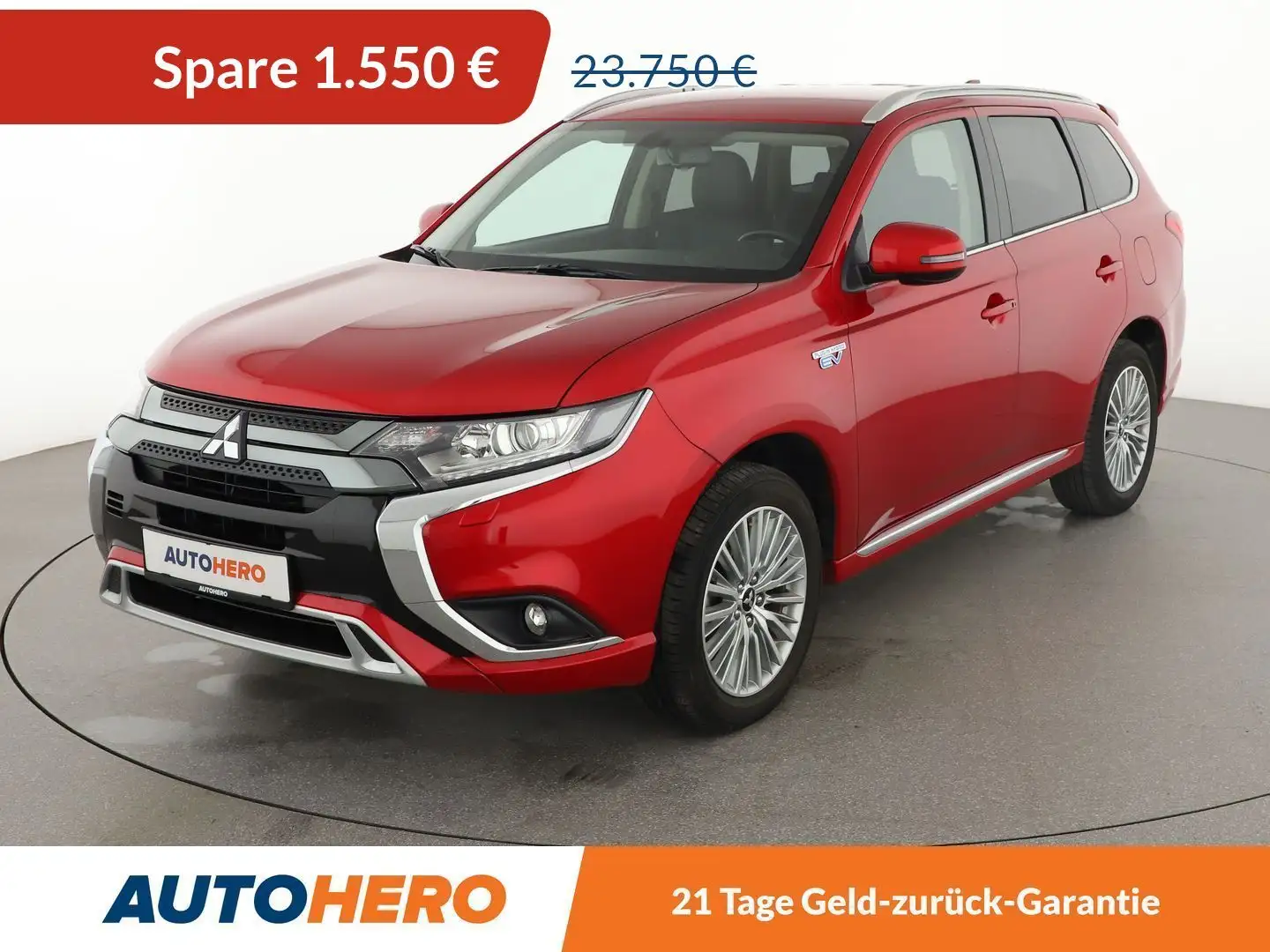 Mitsubishi Outlander PHEV 4WD *NAVI*SHZ*TEMPO*LIM*CAM*AHK*ALU* Rot - 1