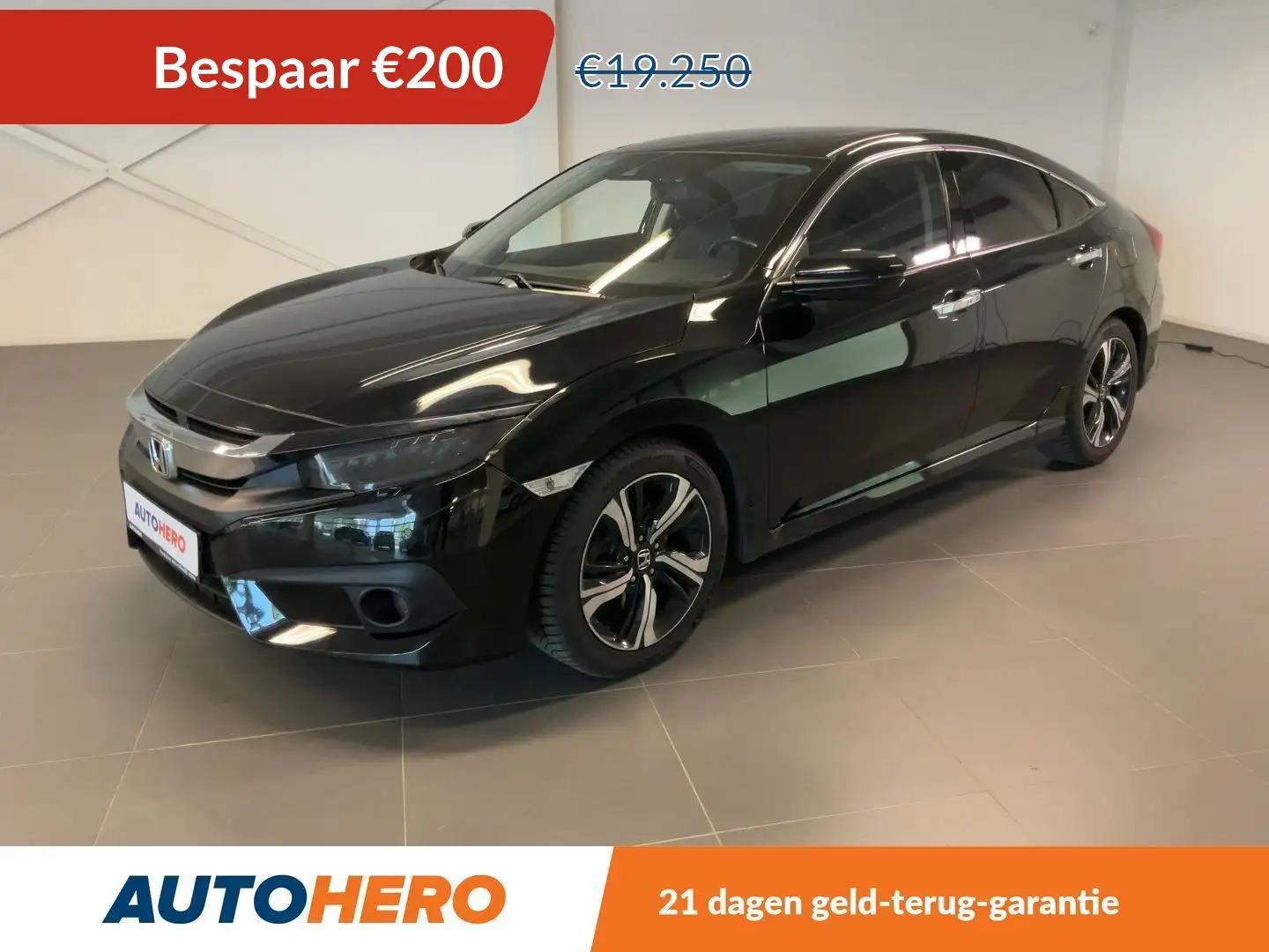 Honda Civic 1.5 VTEC Executive Zwart - 1