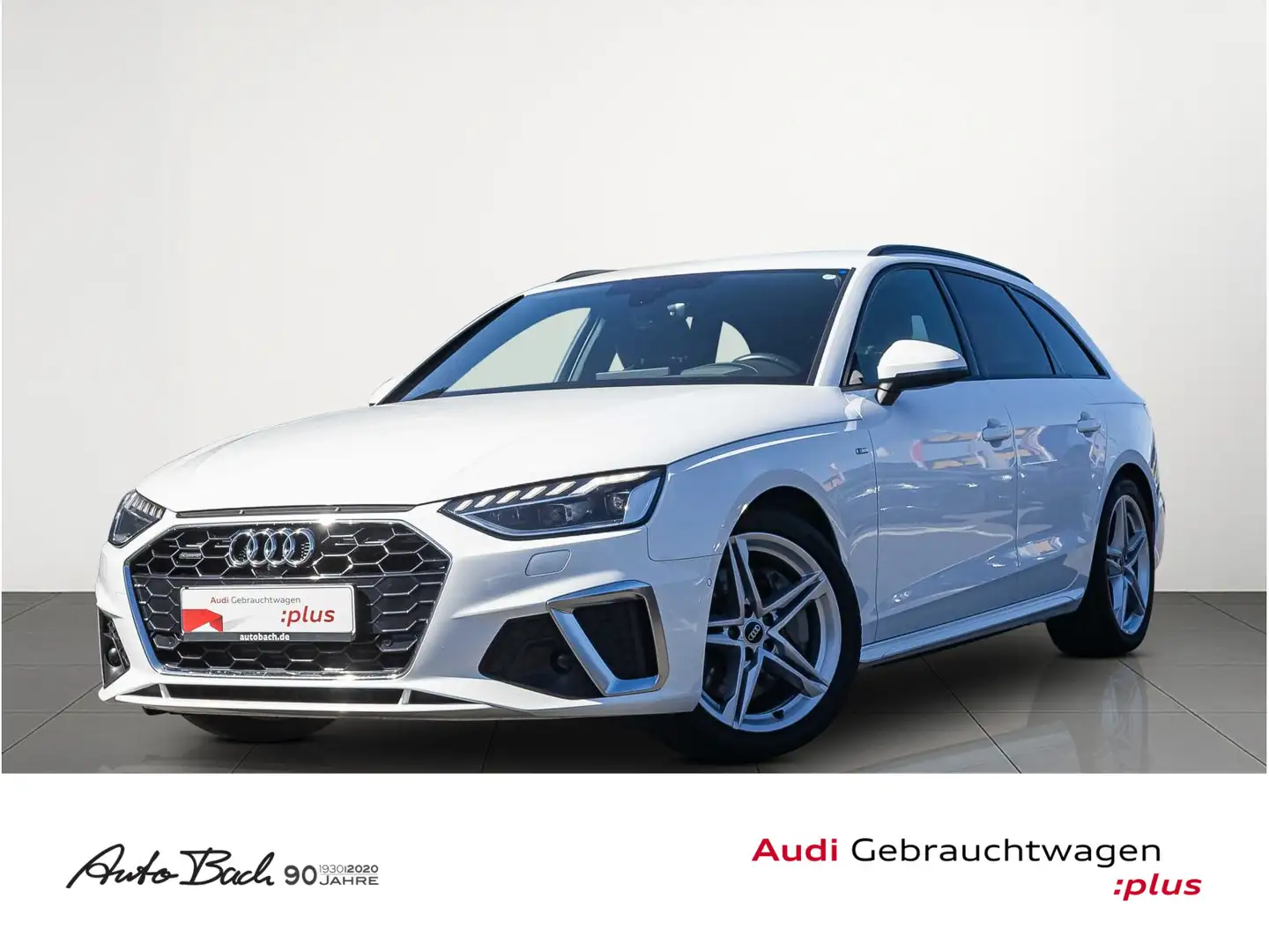 Audi A4 S line 45TFSI qu. Stronic Navi ACC Virt Weiß - 1