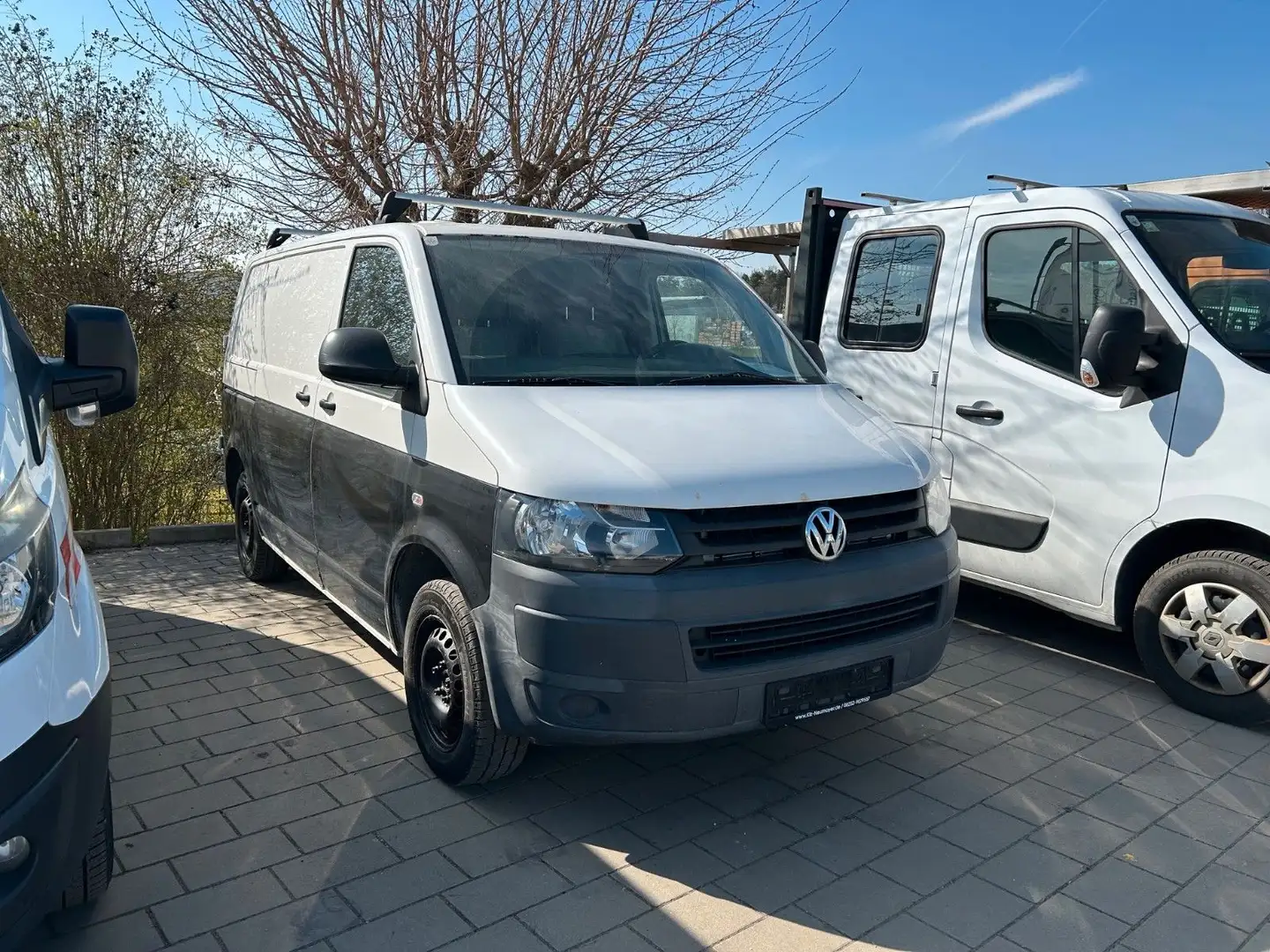 Volkswagen T5 Transporter T5/Klima/Radio/CD/Heckflügeltüren/Dachständer Fehér - 1