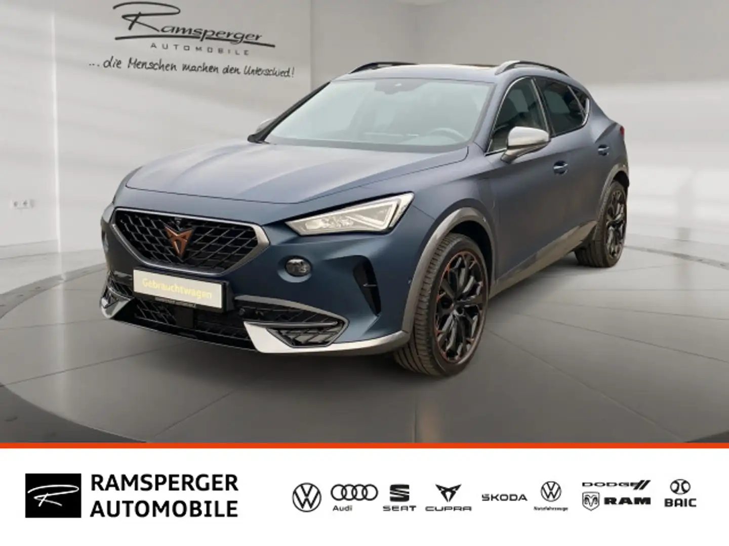 CUPRA Formentor VZ 1.4 e-HYBRID LED/360°/Pano/uvm. Blau - 1