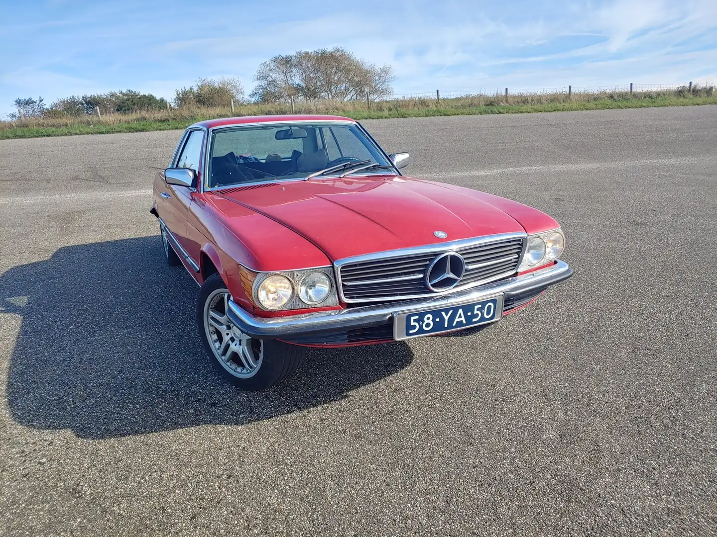Mercedes-Benz SLC 350 coupé Kırmızı - 1