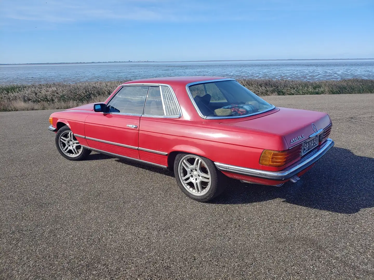 Mercedes-Benz SLC 350 coupé Kırmızı - 2