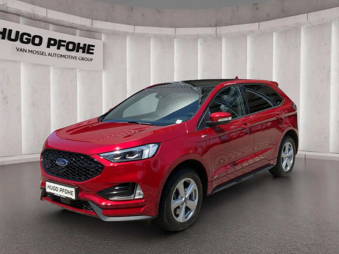 Ford Edge ST-Line 2.0 l EcoBlue Bi-Turbo 4x4 Autom. SUV 175 Красный - 1