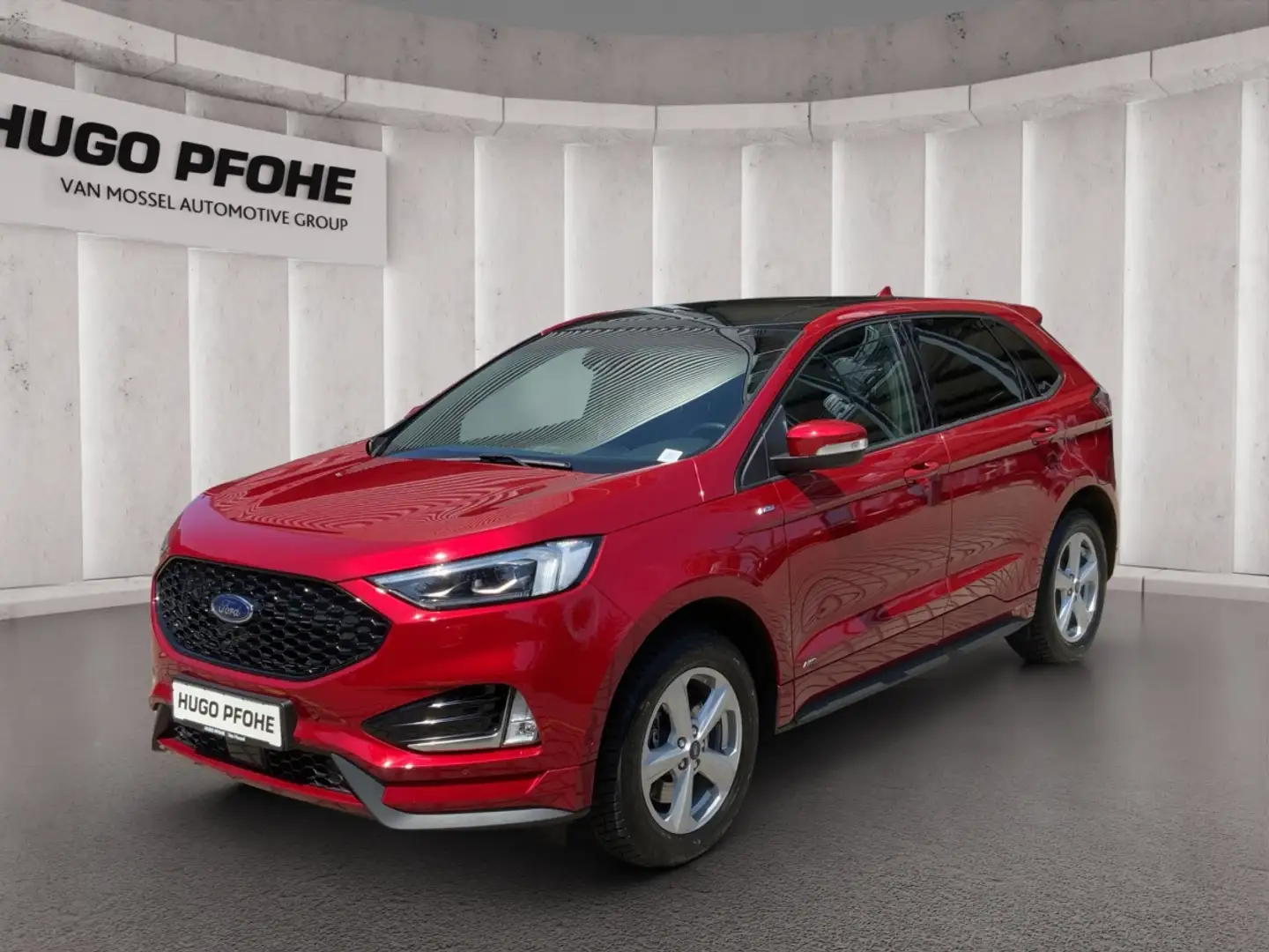 Ford Edge ST-Line 2.0 l EcoBlue Bi-Turbo 4x4 Autom. SUV 175 Rouge - 1