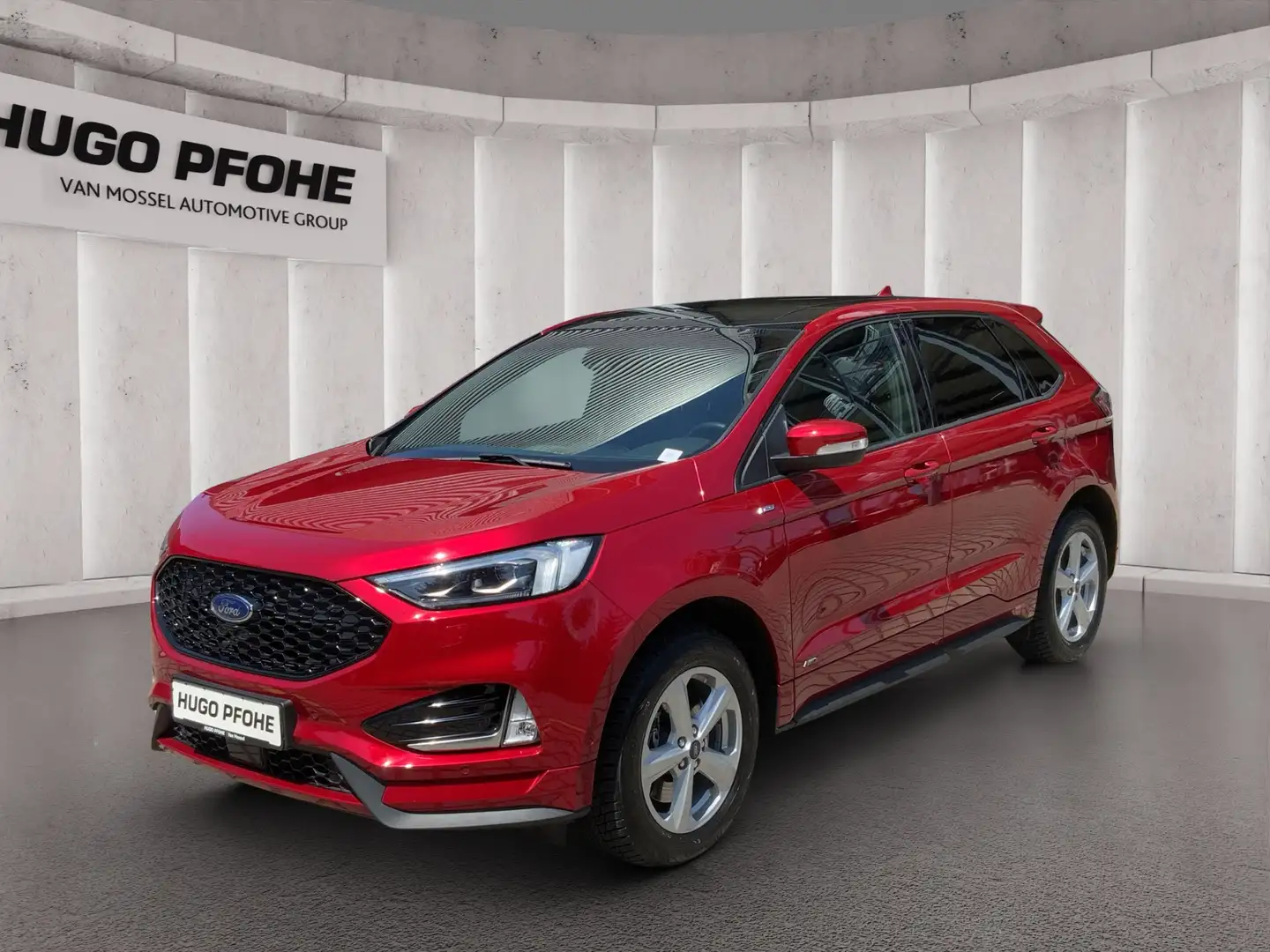 Ford Edge ST-Line 2.0 l EcoBlue Bi-Turbo 4x4 Autom. SUV 175 Rood - 1